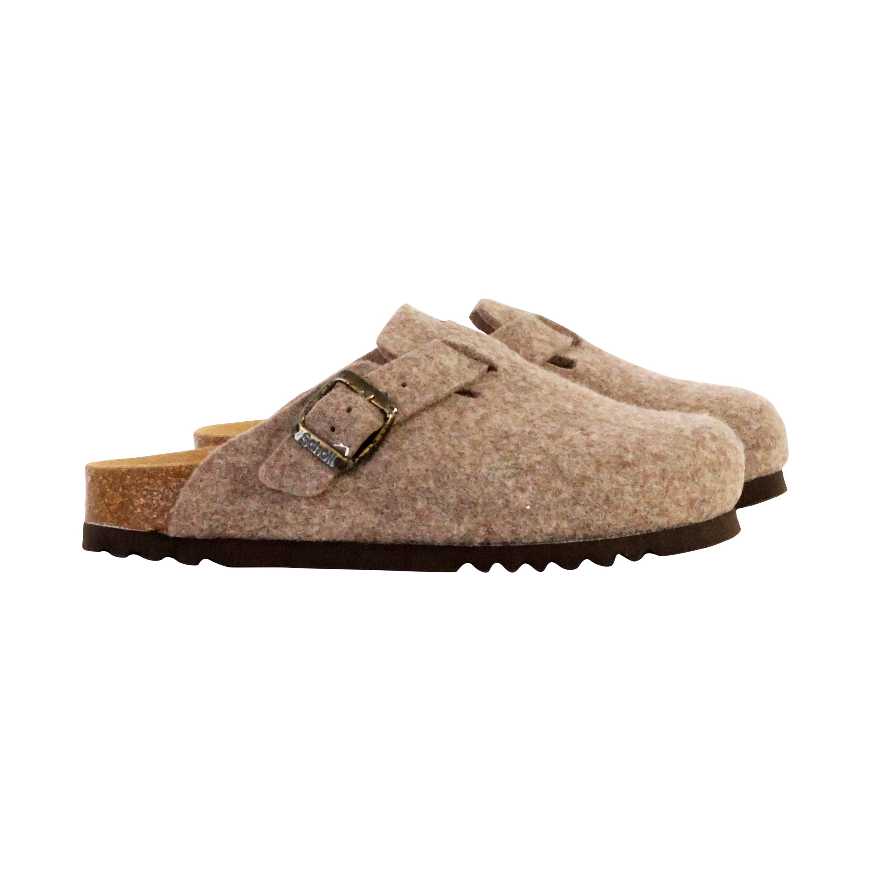 Leather mules Fae SCHOLL Beige