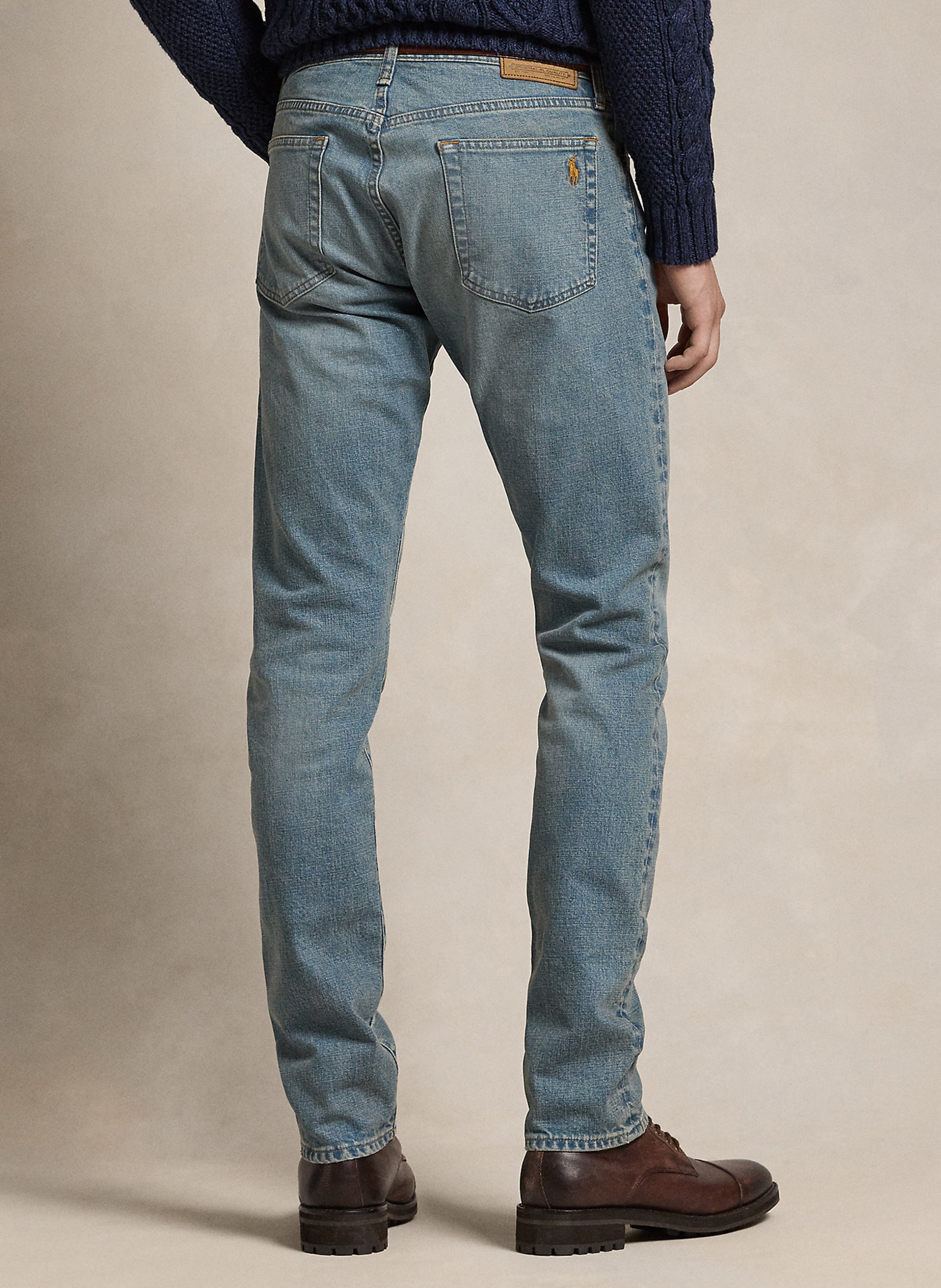 High-rise slim-fit jeans POLO RALPH LAUREN Blue