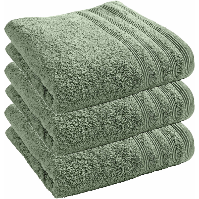 100% combed cotton bath towel COTON PUR
