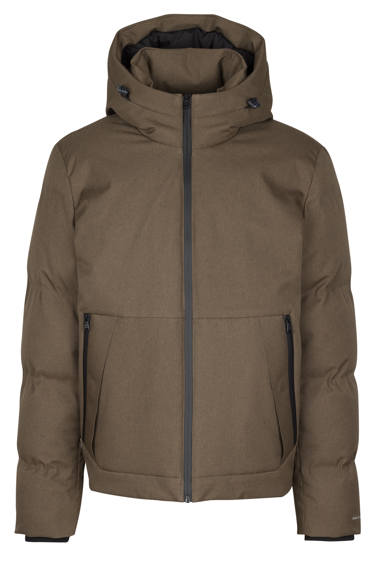 Wattierte Jacke mit Stehkragen, wasserdicht IKKS Braun