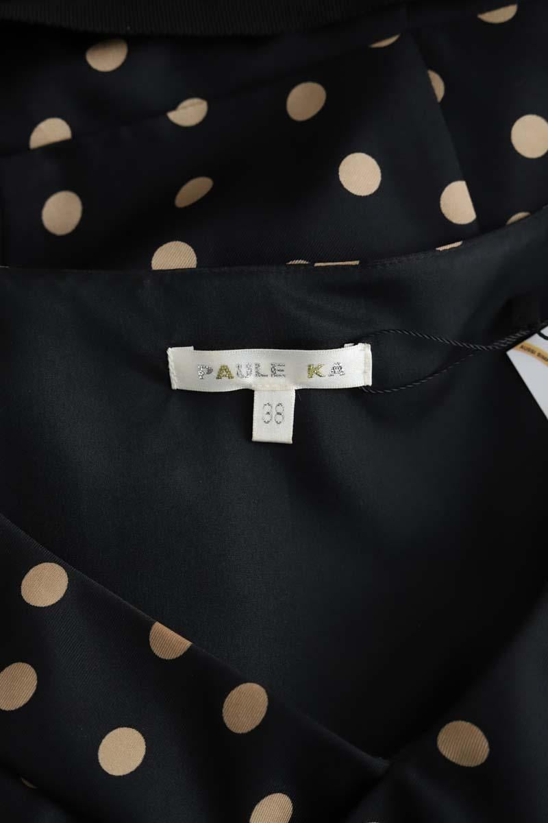 Robe en soie PAULE KA - Seconde main Noir