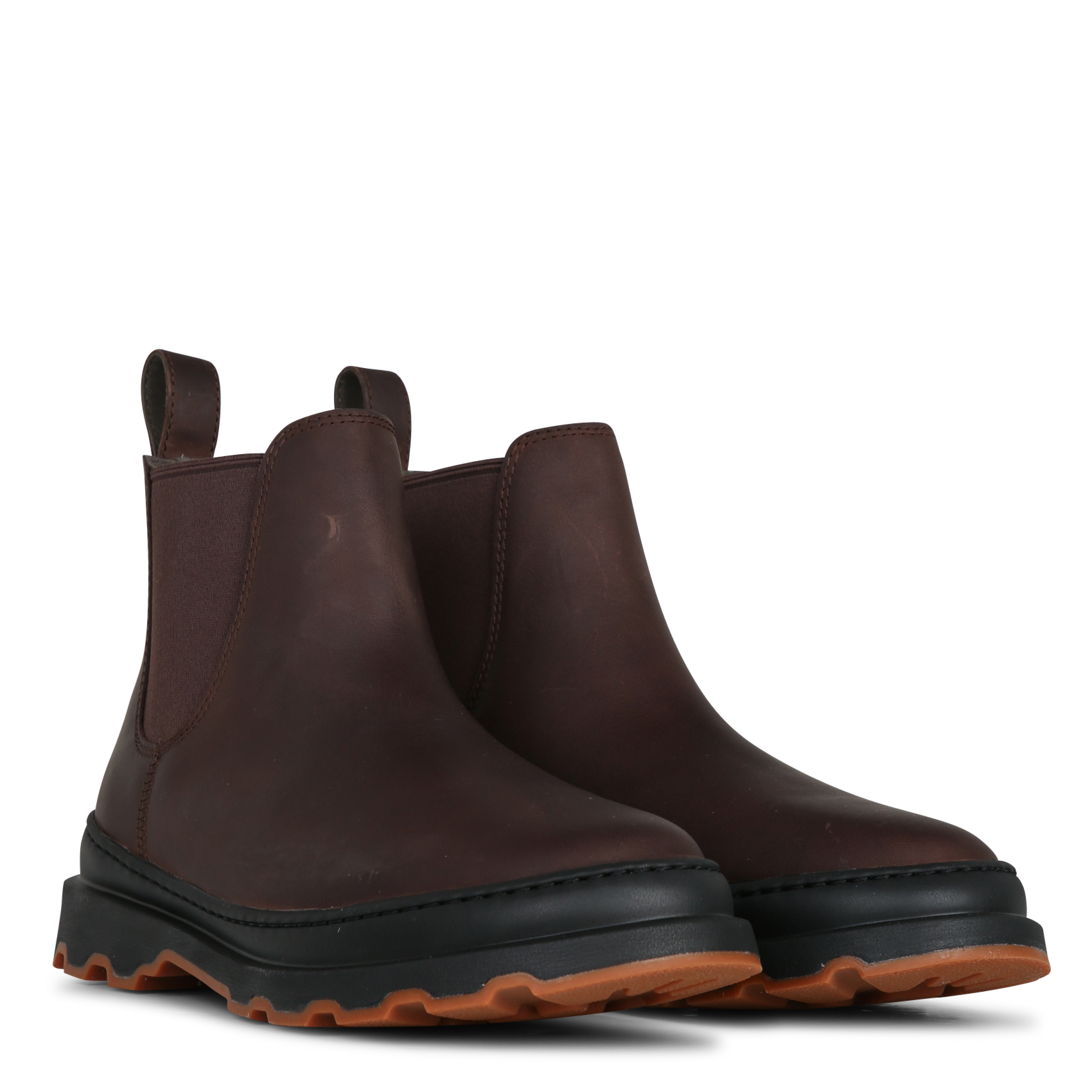 Boots en cuir CAMPER Marron