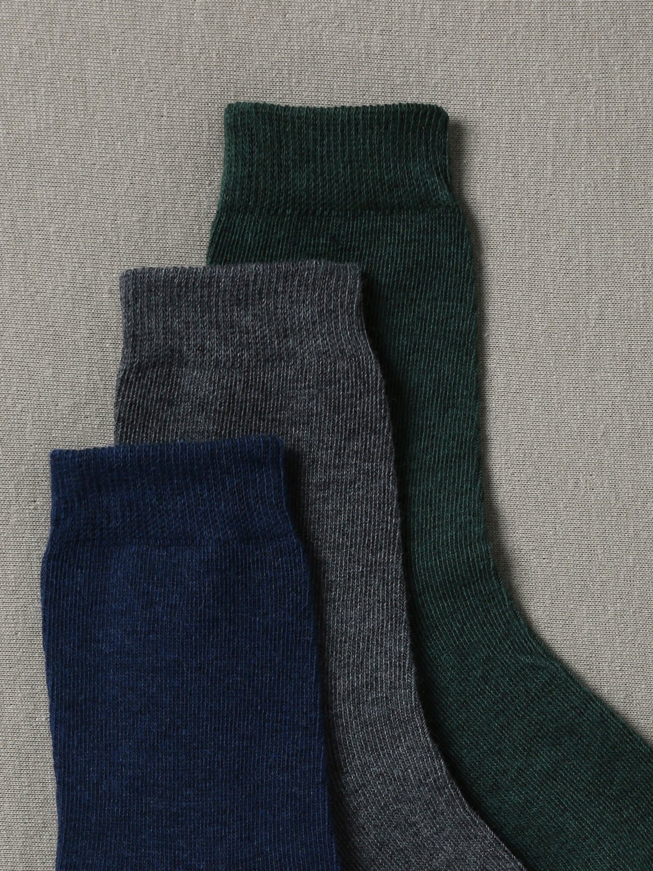 Pack of three pairs of socks CYRILLUS Green