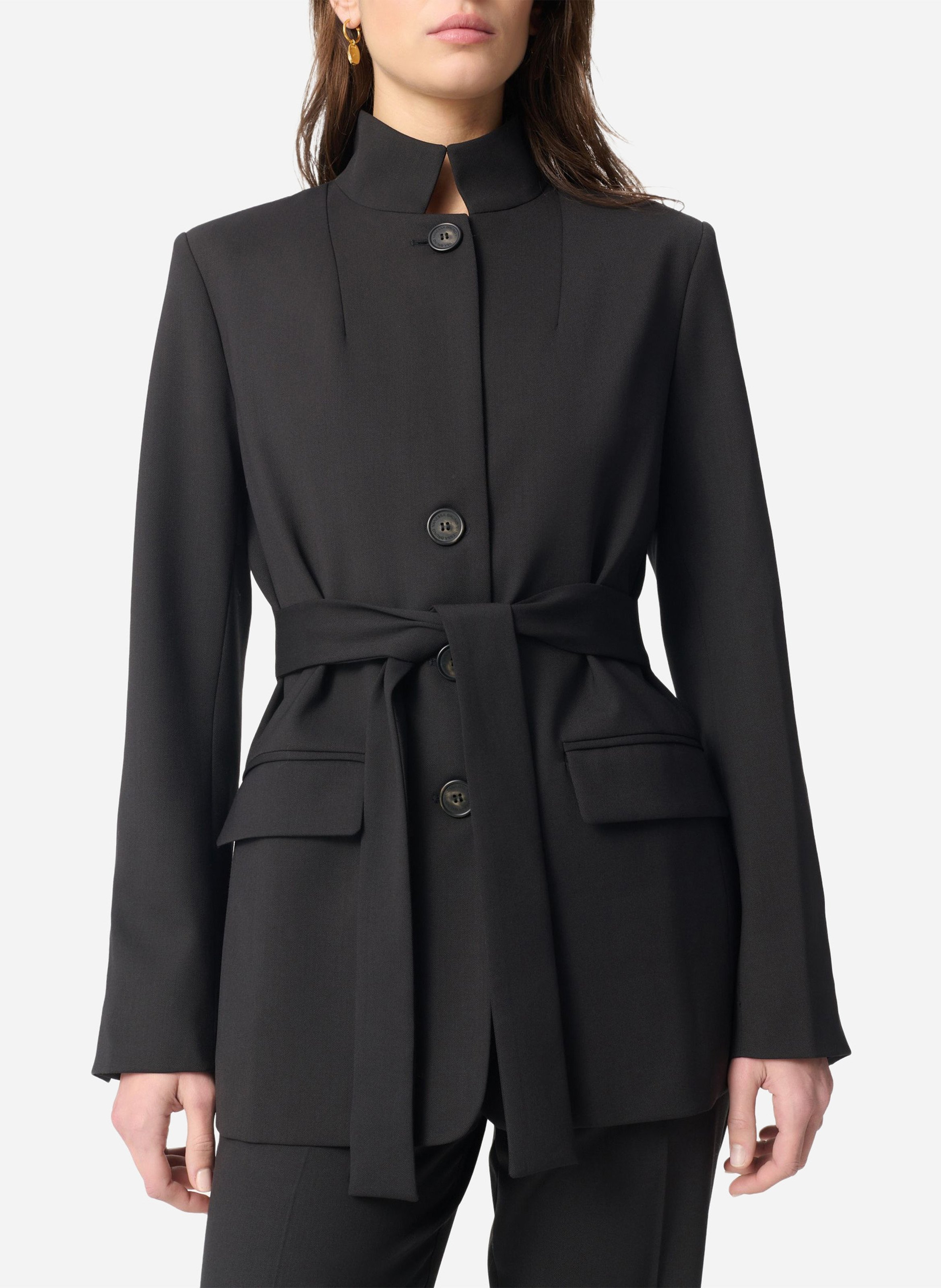 Veste col officier VANESSA BRUNO Noir