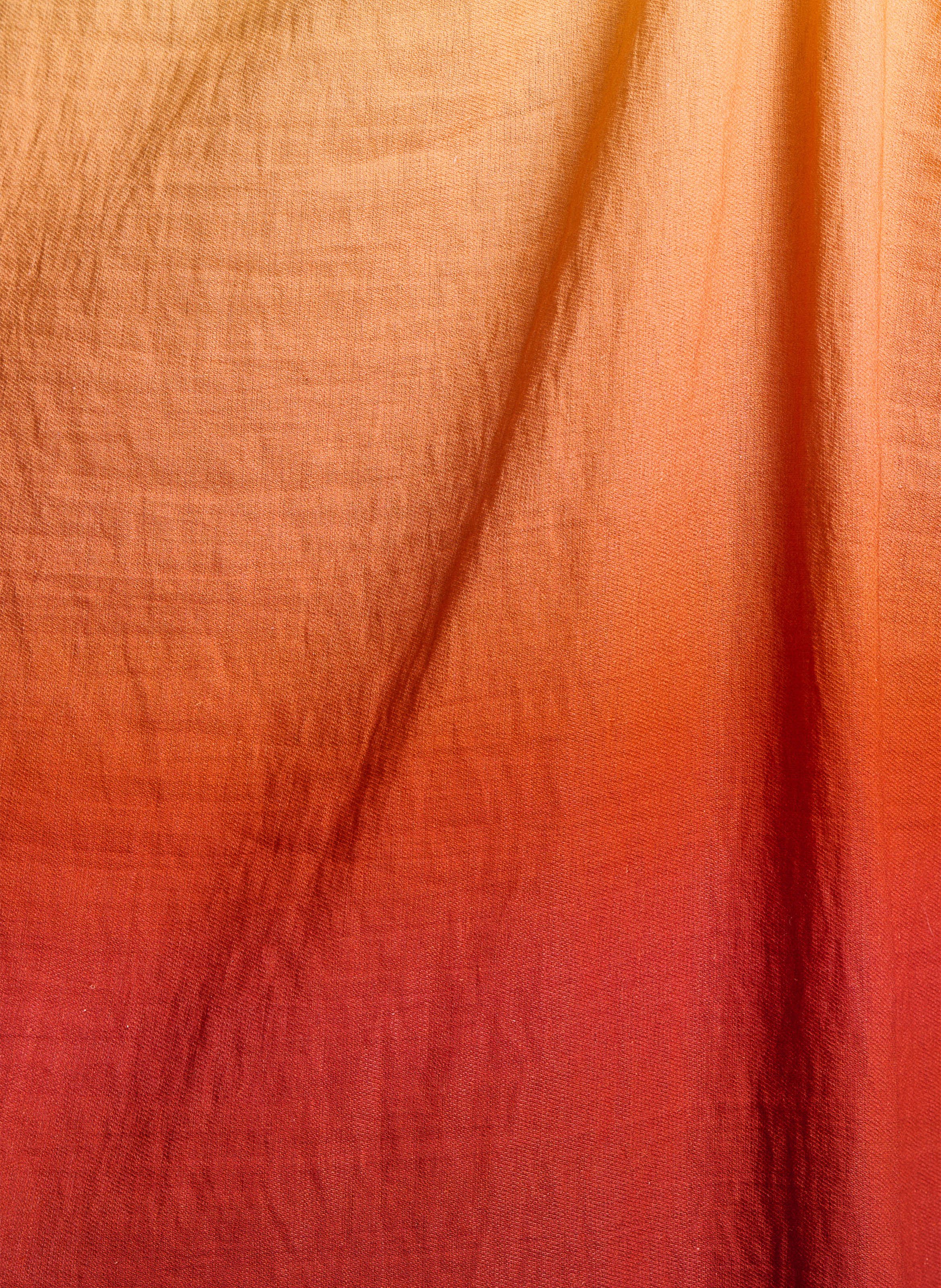 Jupe midi  à imprimé tie and dye LA FEE MARABOUTEE Multicolore