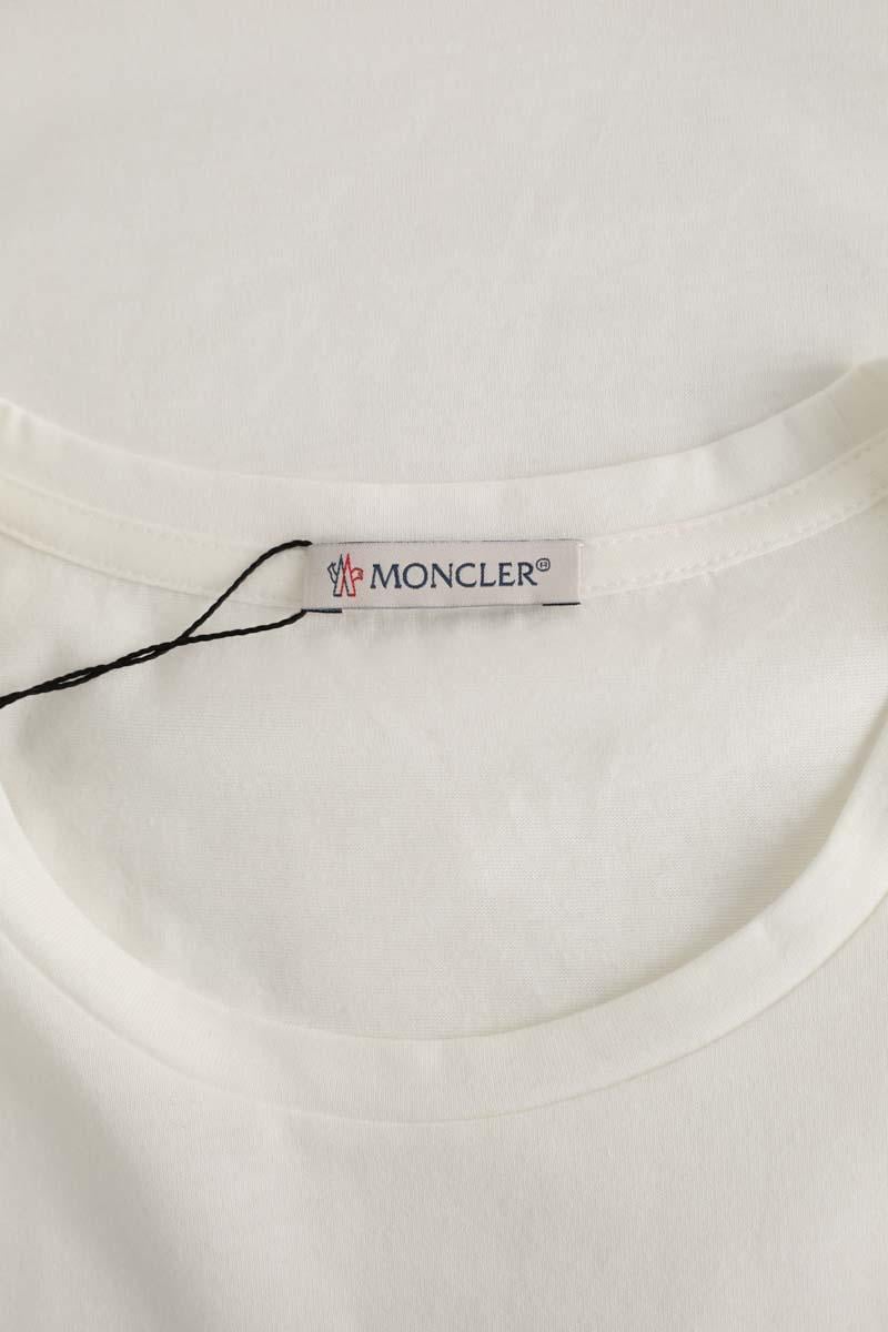 T-shirt MONCLER - Seconde Main White