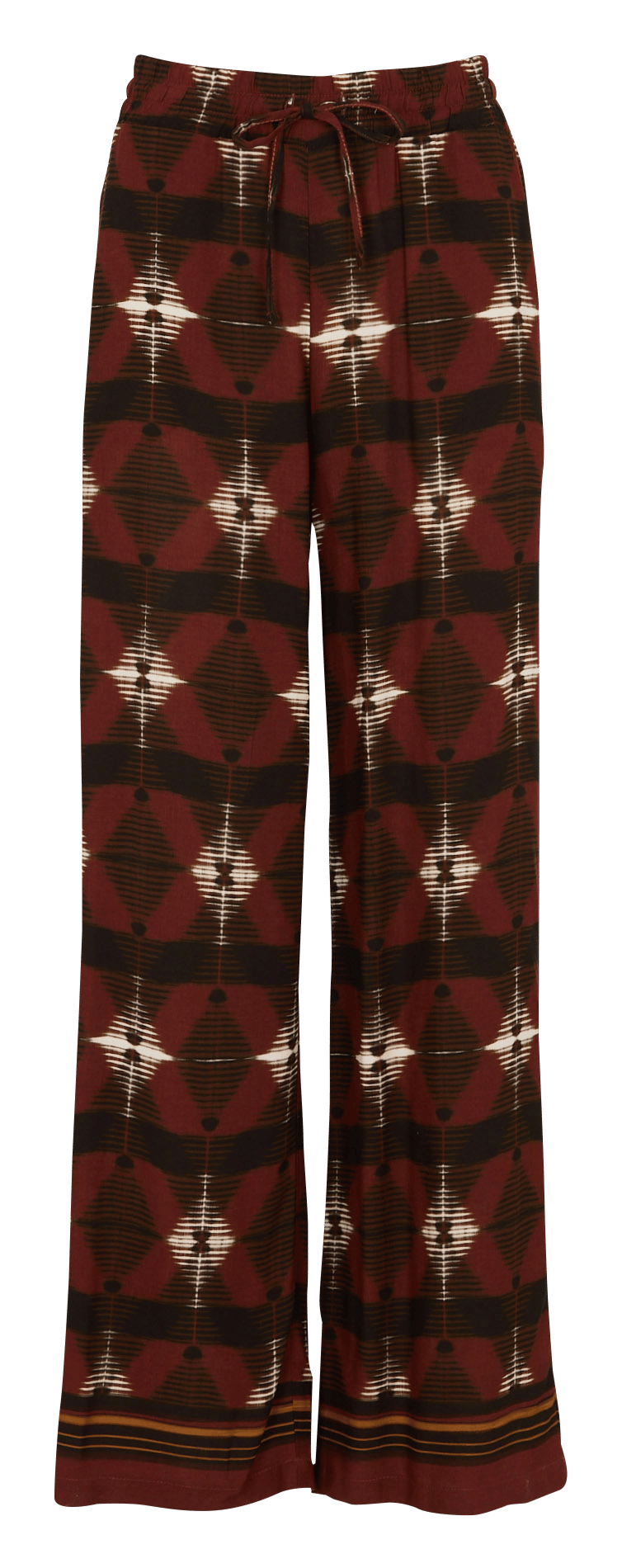 Coupe large imprimé LA FEE MARABOUTEE Marron