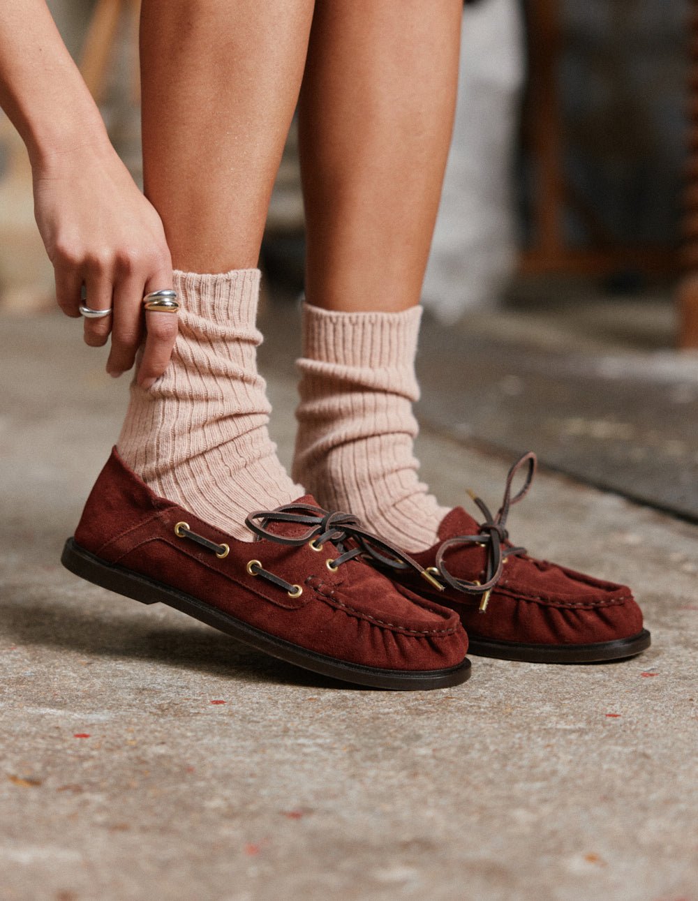 Mocassins ODAJE Marron