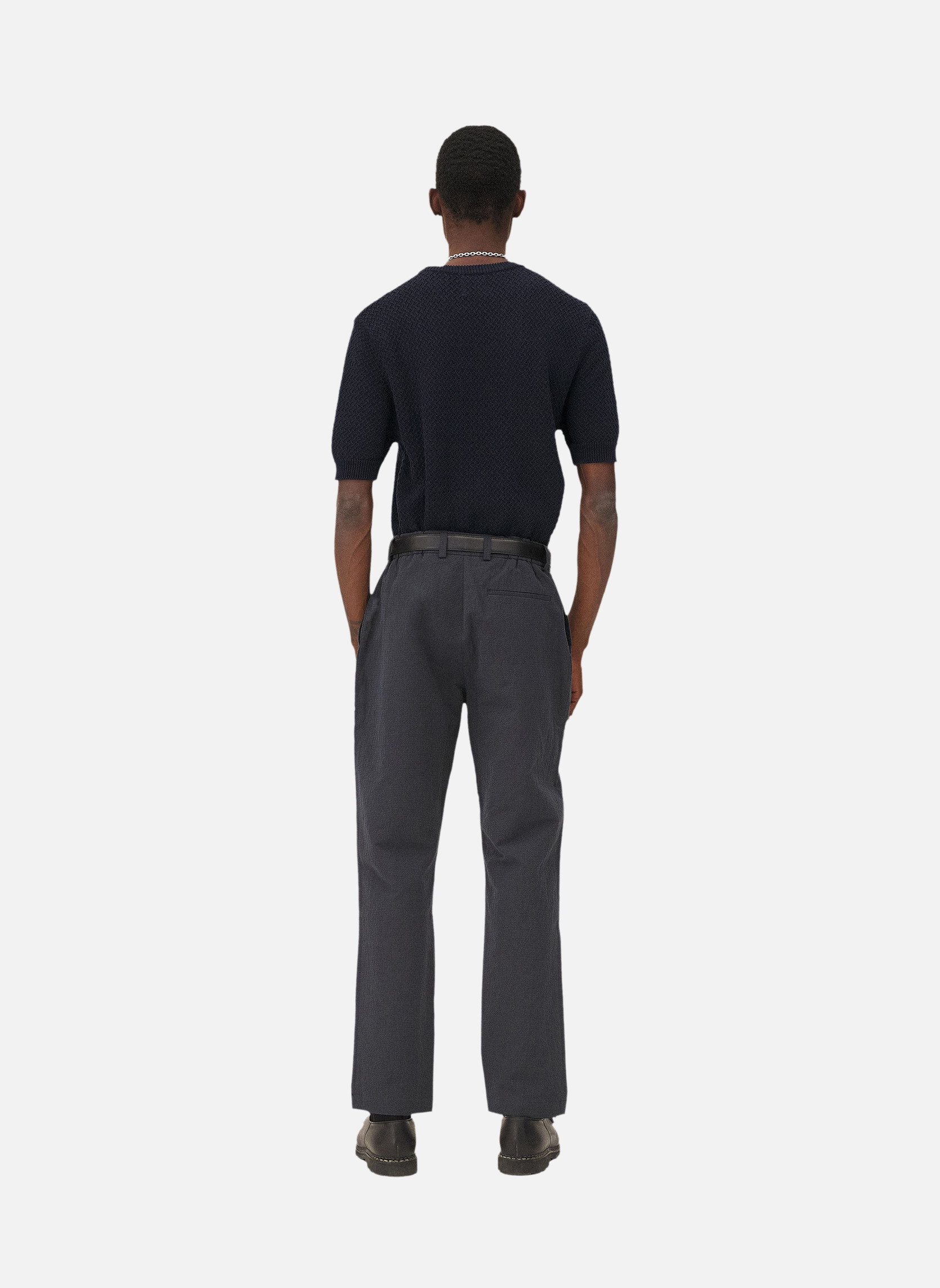 Detroit Dark Blue tapered pants Noyoco Blue