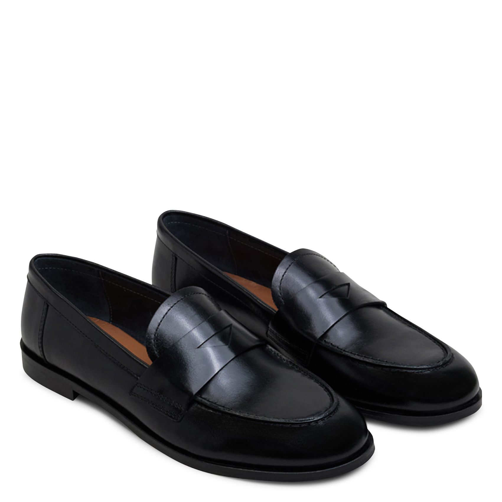 Mocassins en cuir JONAK Noir