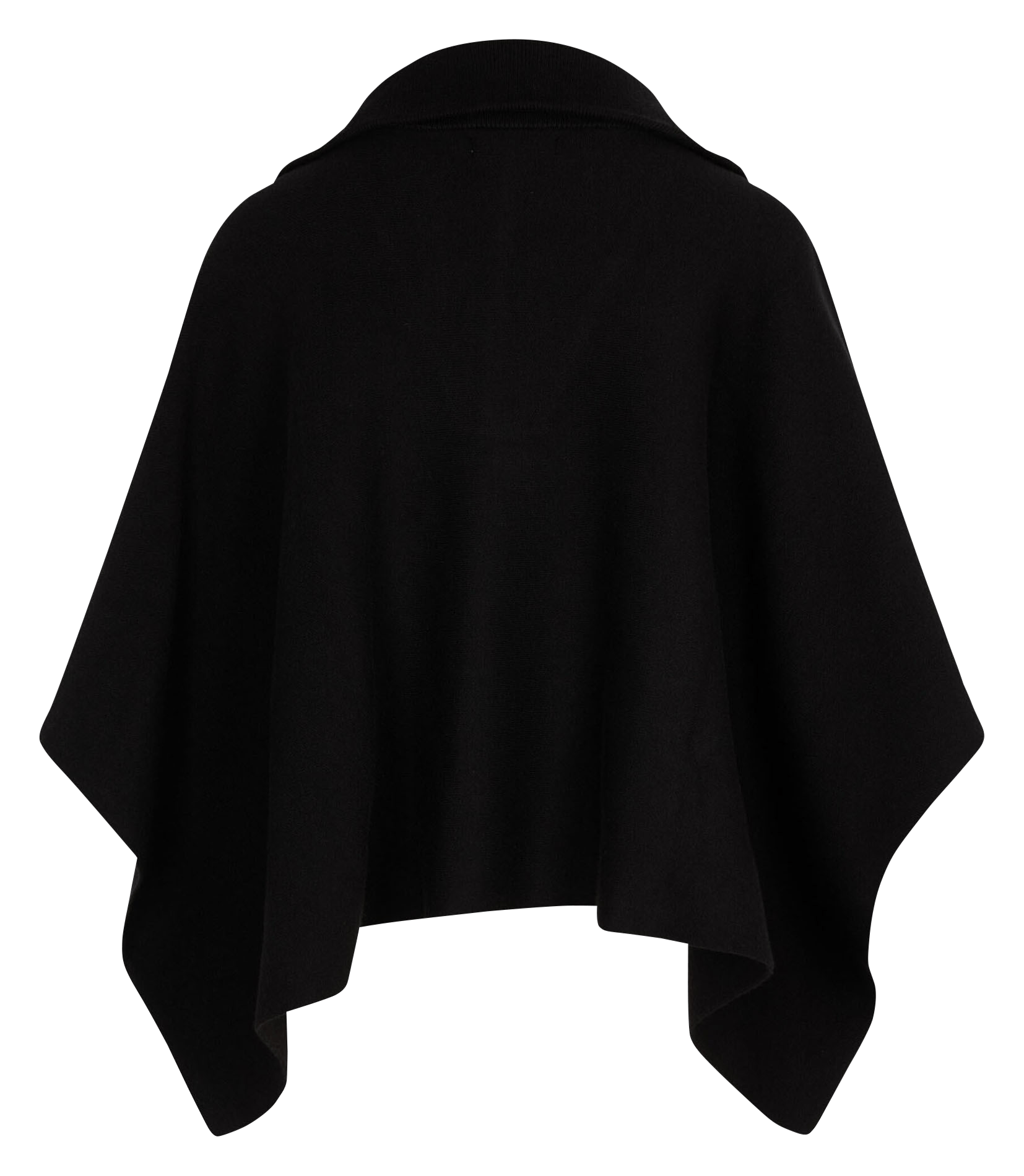 Truck driver collar poncho MORGAN Black