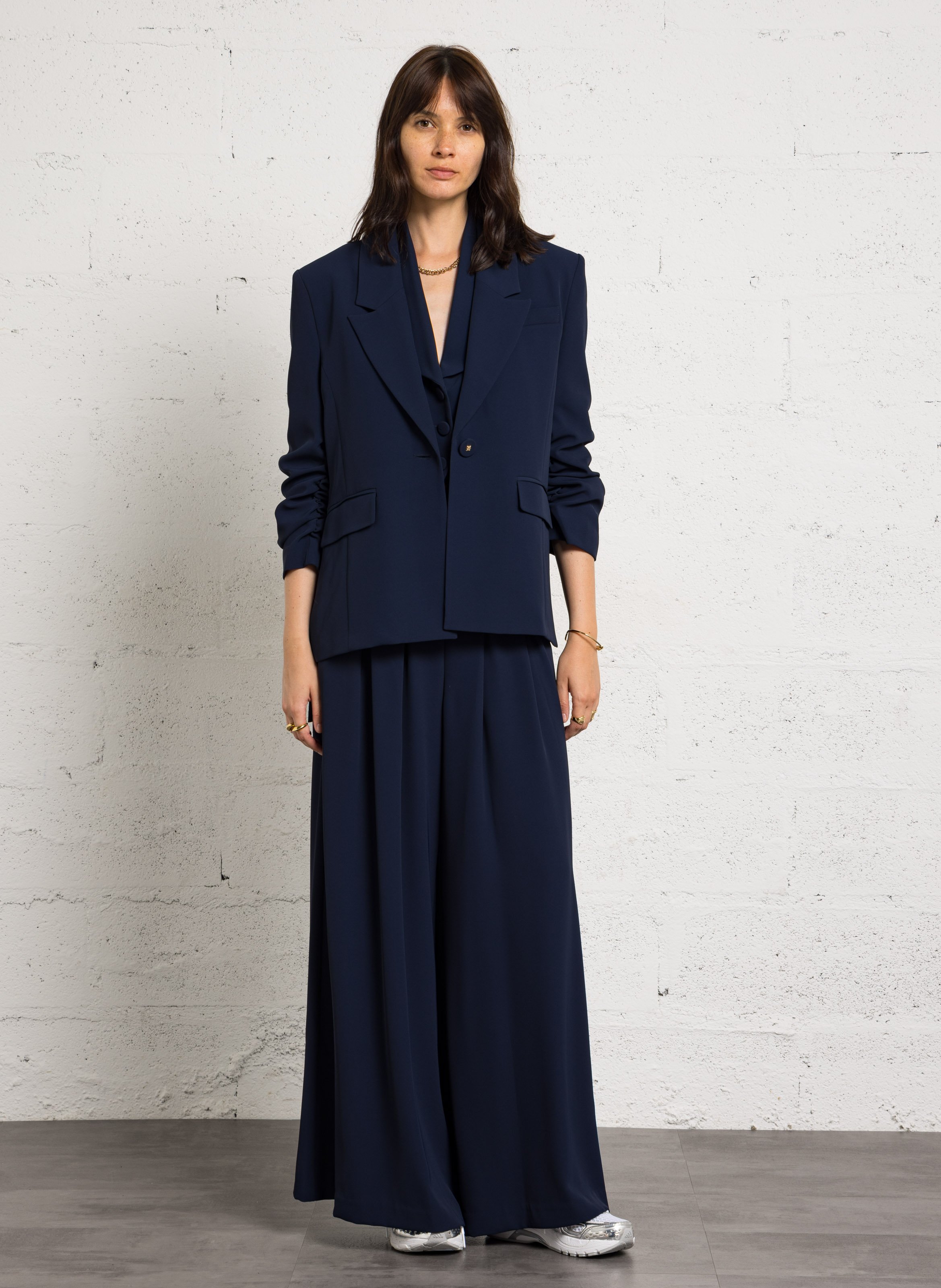 Veste tailleur droite IMPERIAL Bleu