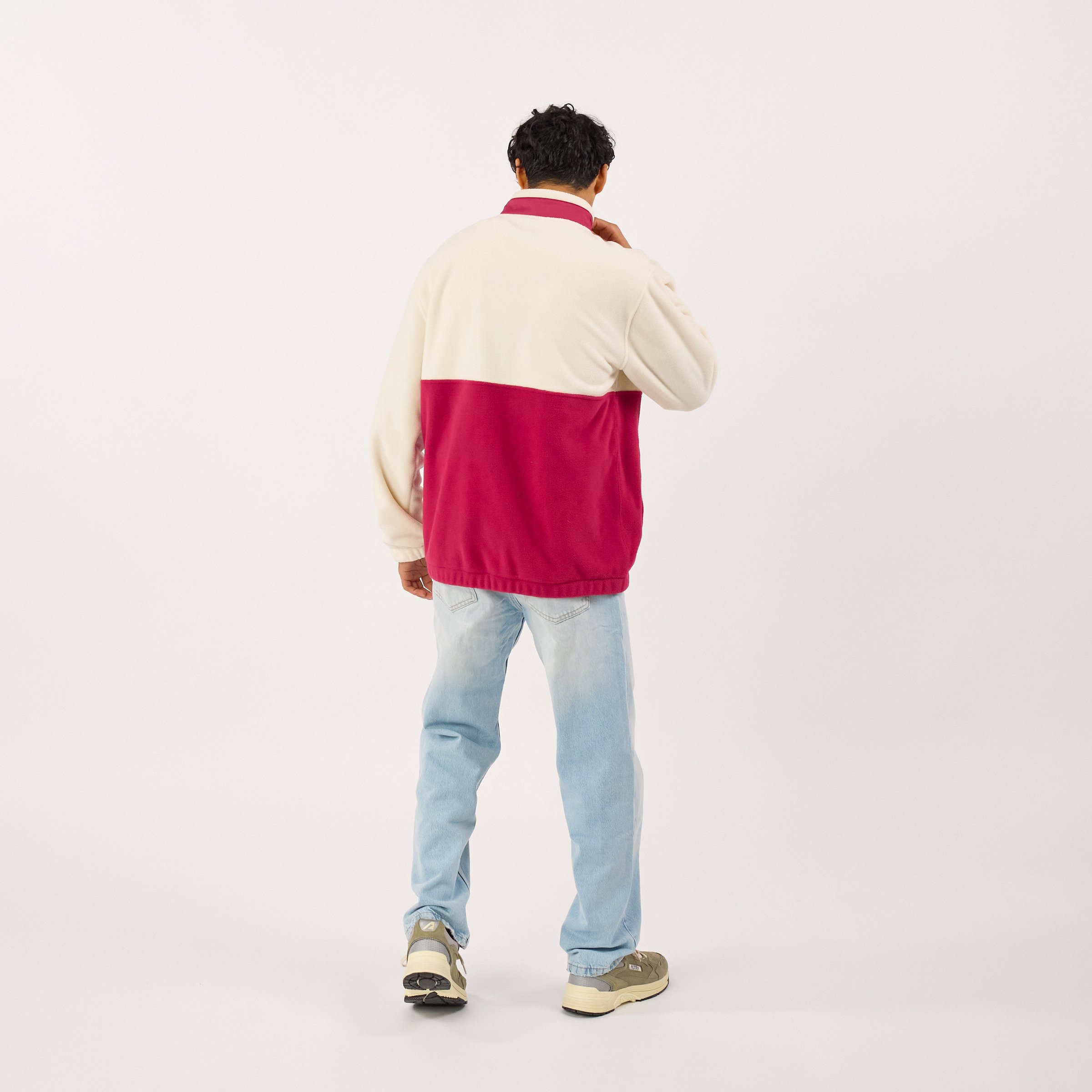 Fleece sweatshirt BILLYBELT White