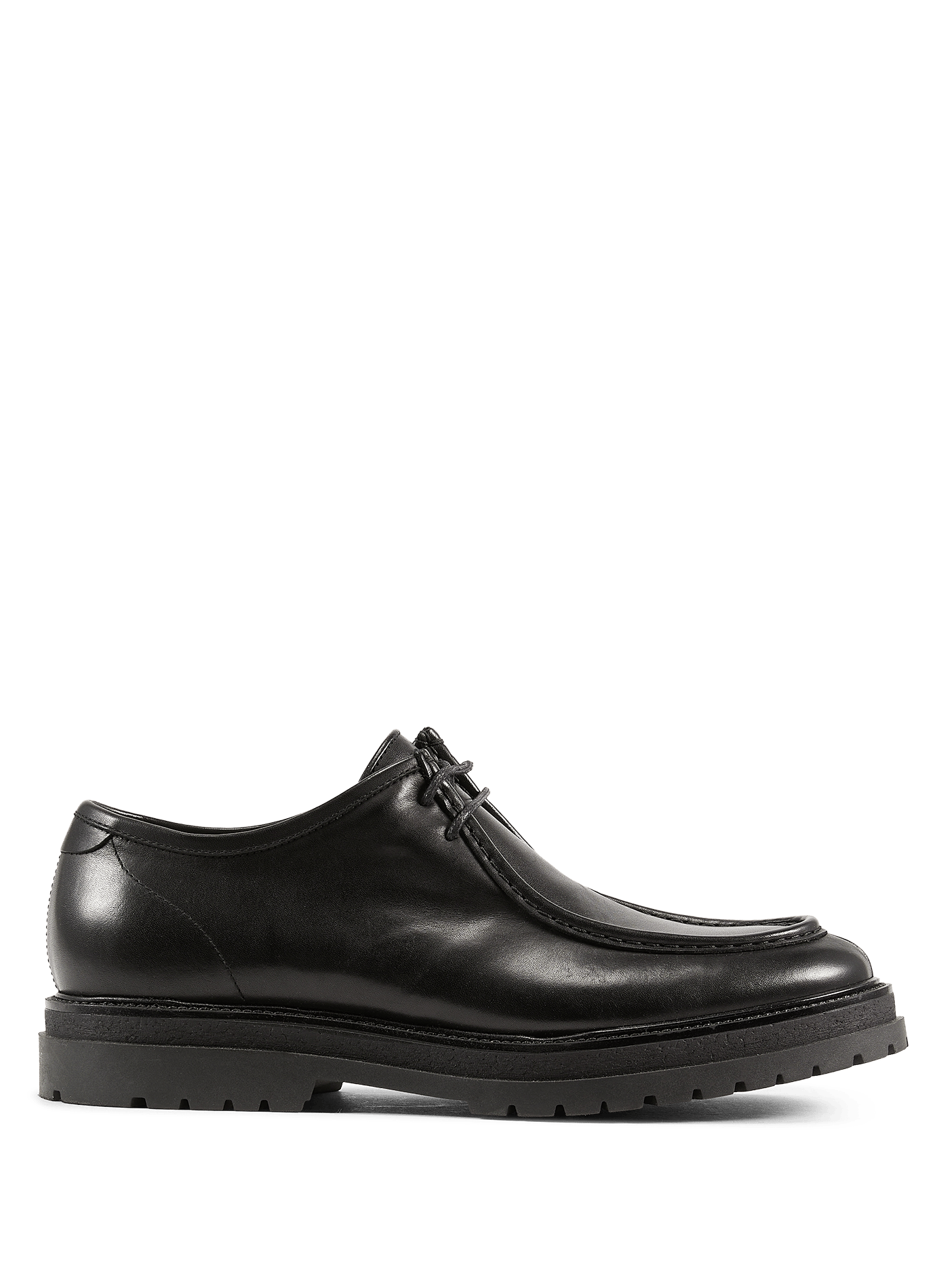 Leather Derby shoes SAISON 1865 Black
