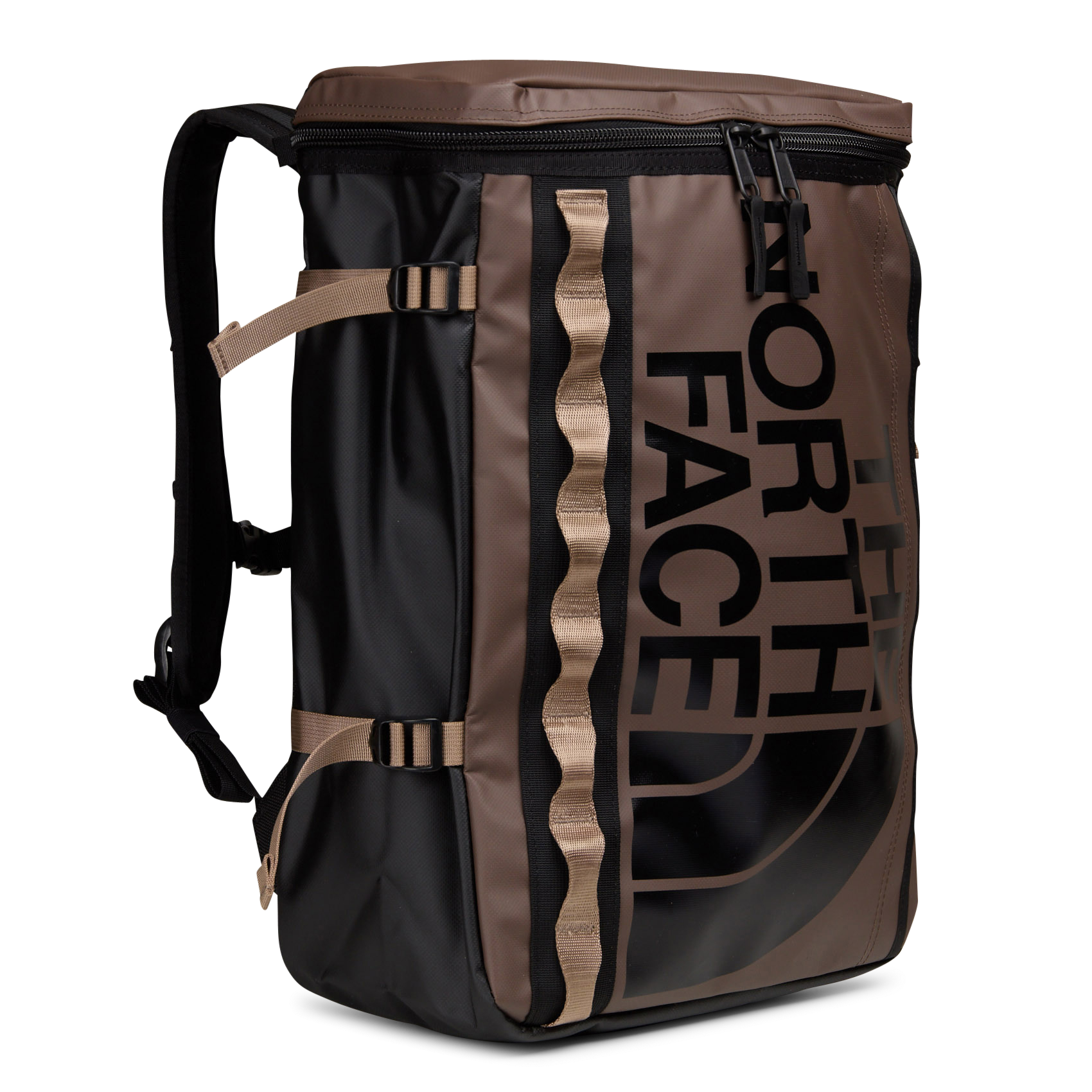 Sac à dos zippé uni à logo  | Marron THE NORTH FACE Homme