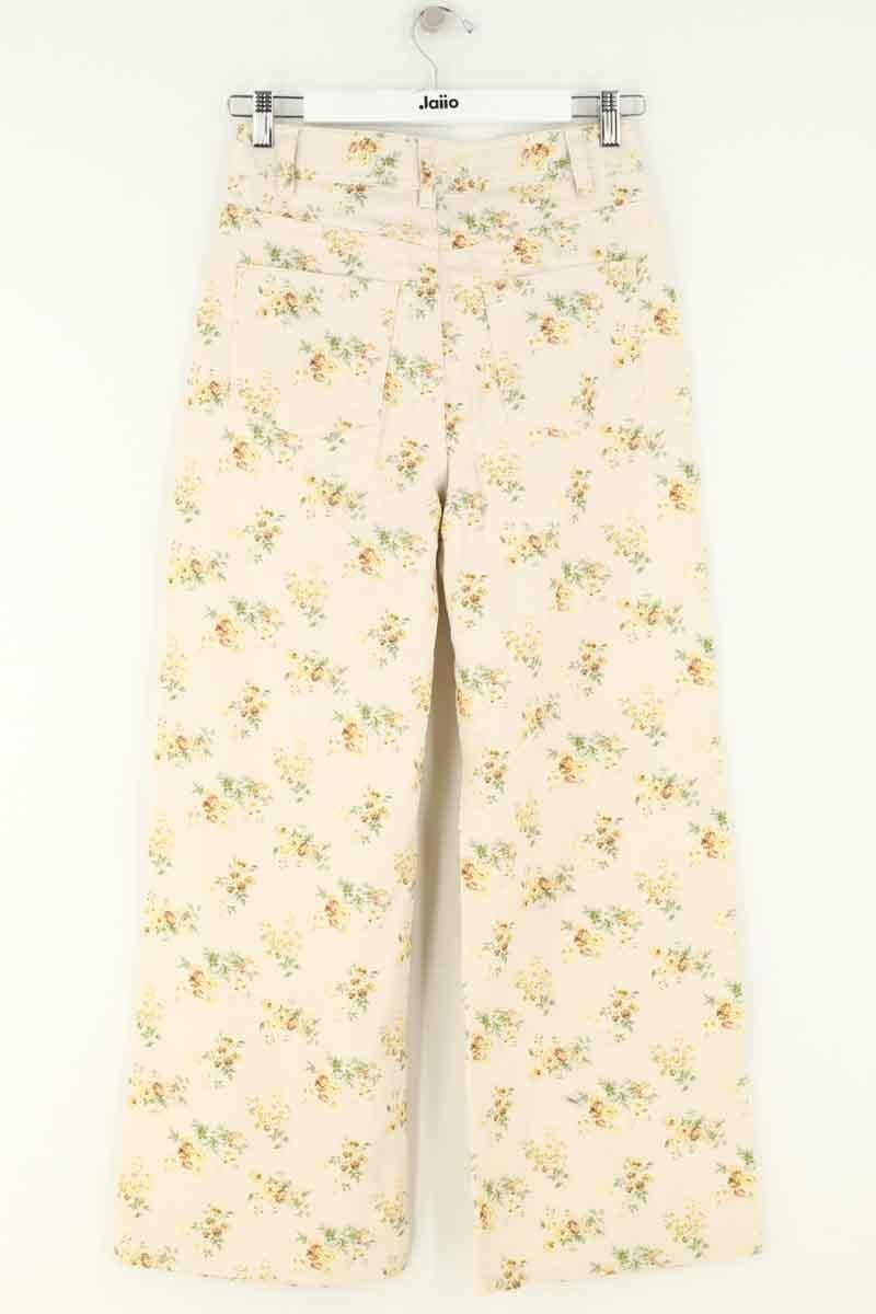 Jean large SEZANE - Seconde main Beige