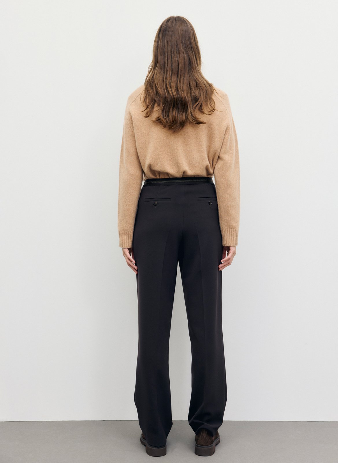 Gerade geschnittene Bundfaltenhose GERARD DAREL Braun