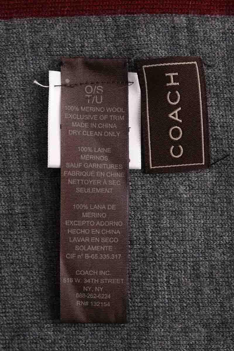 Scarf COACH - Seconde Main Red