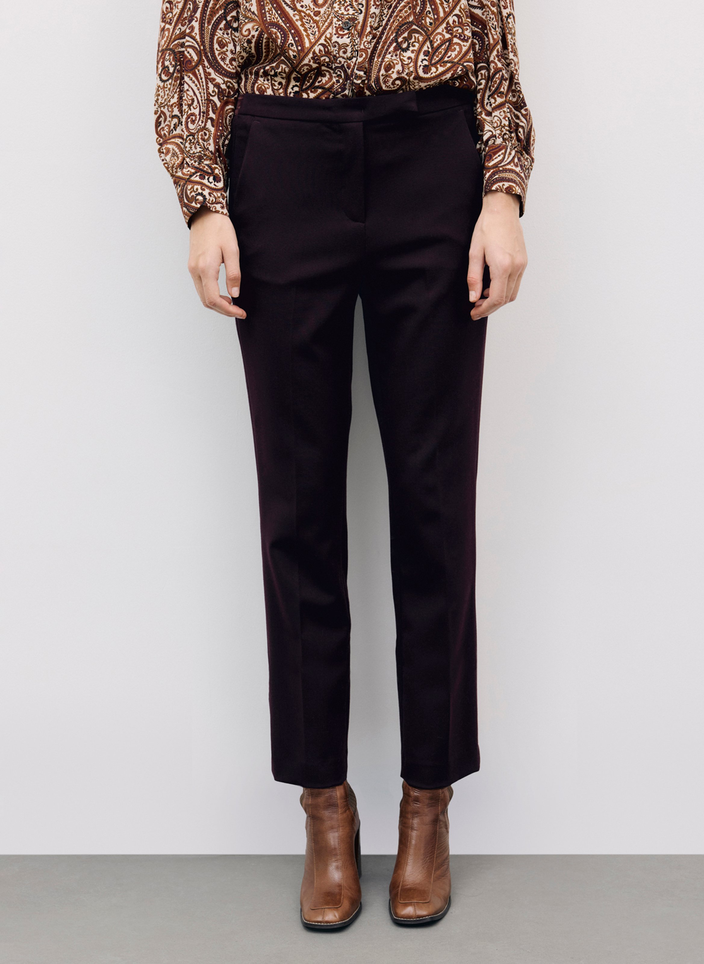 Pantalon 7/8ème  GERARD DAREL Rouge