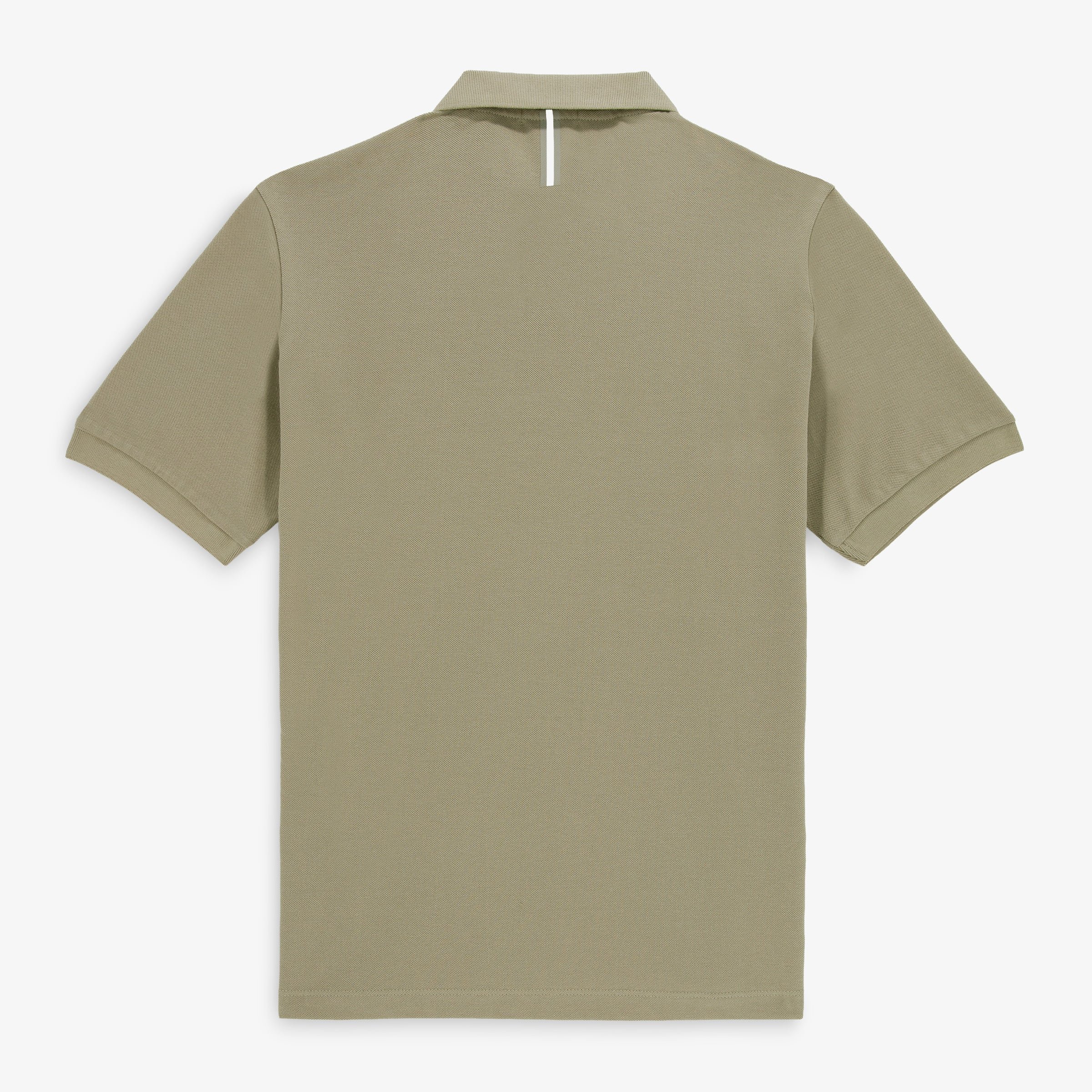 100% cotton short-sleeved piqué polo shirt SERGE BLANCO Beige