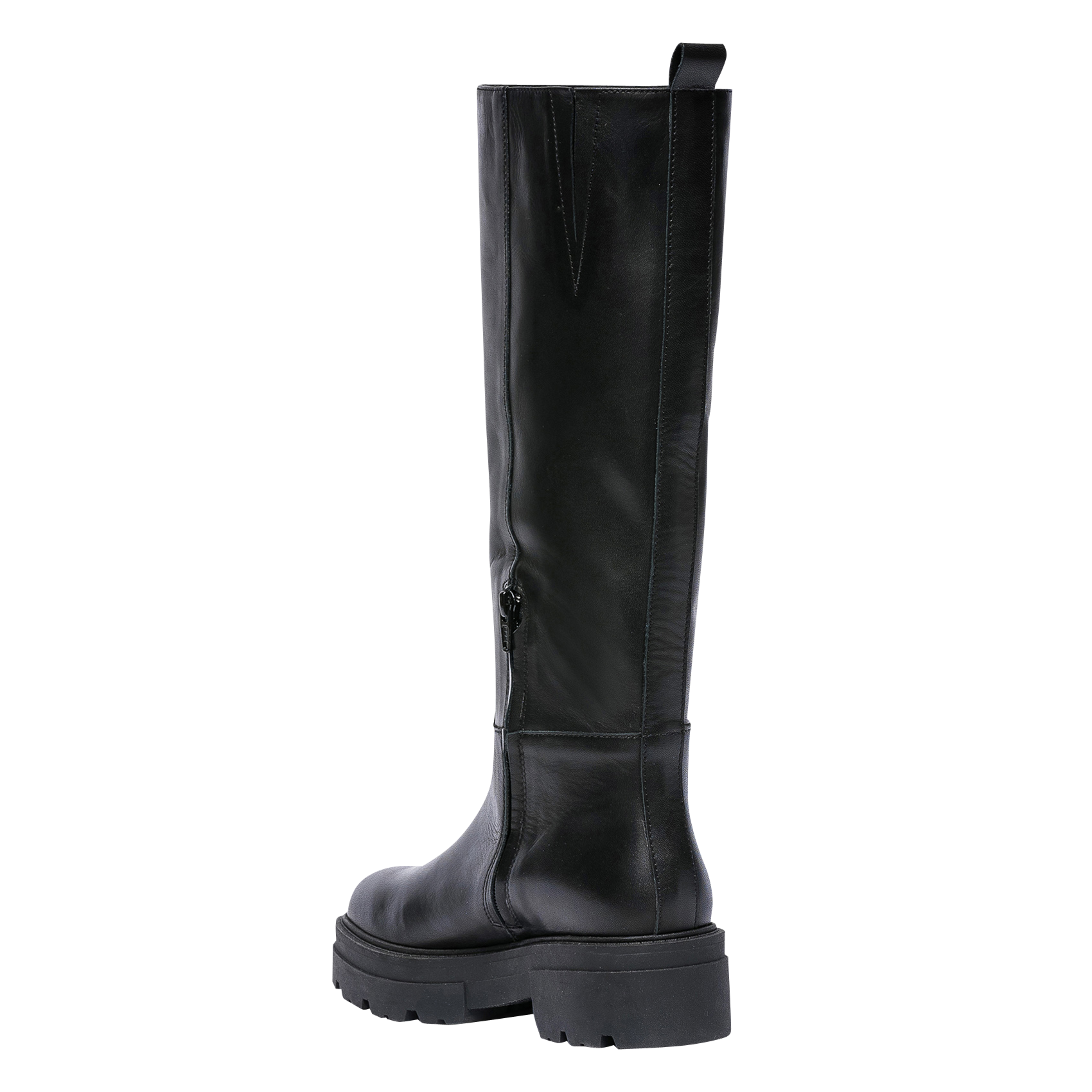 Leather boots BOCAGE Black