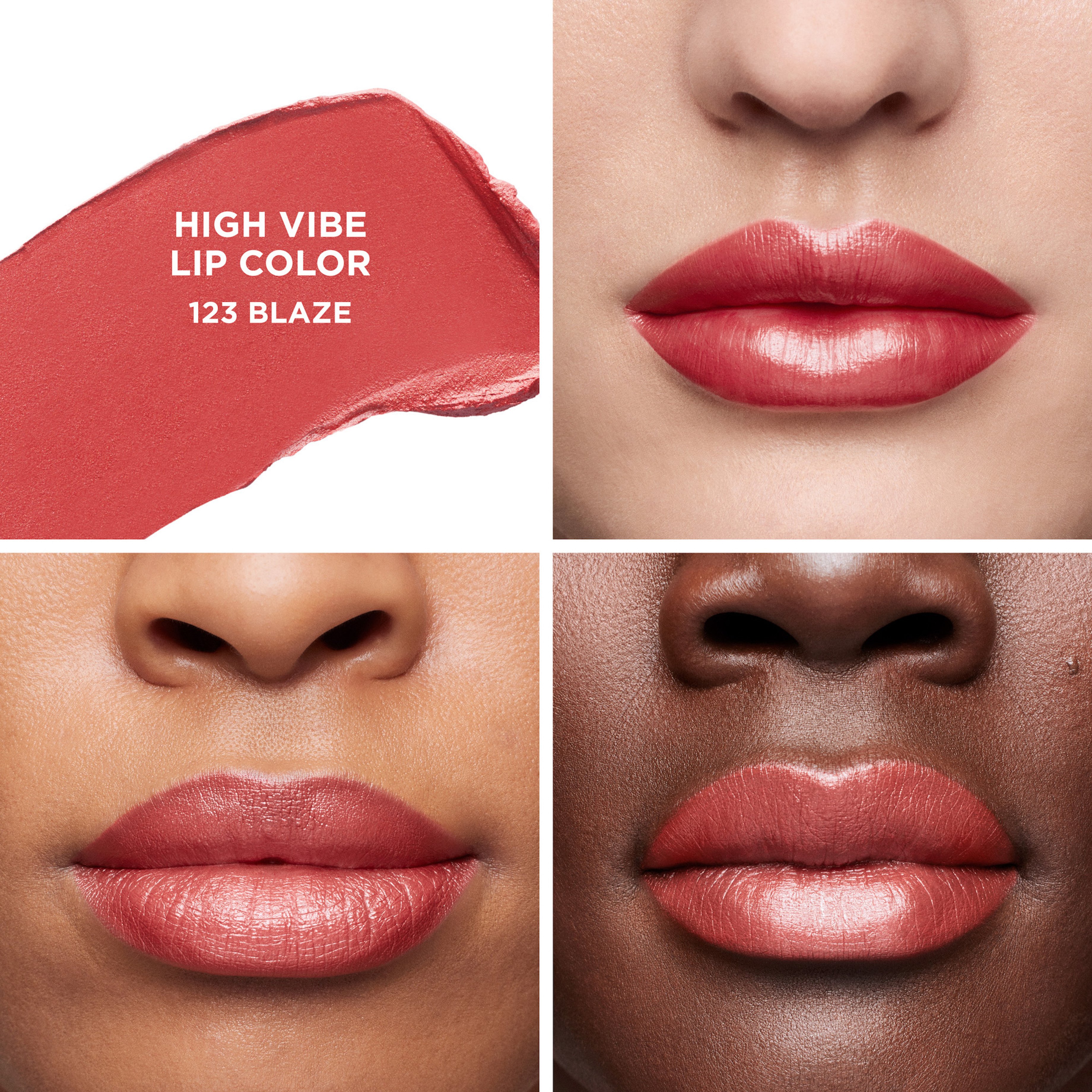 High Vibe Lip Color LAURA MERCIER 123 blaze