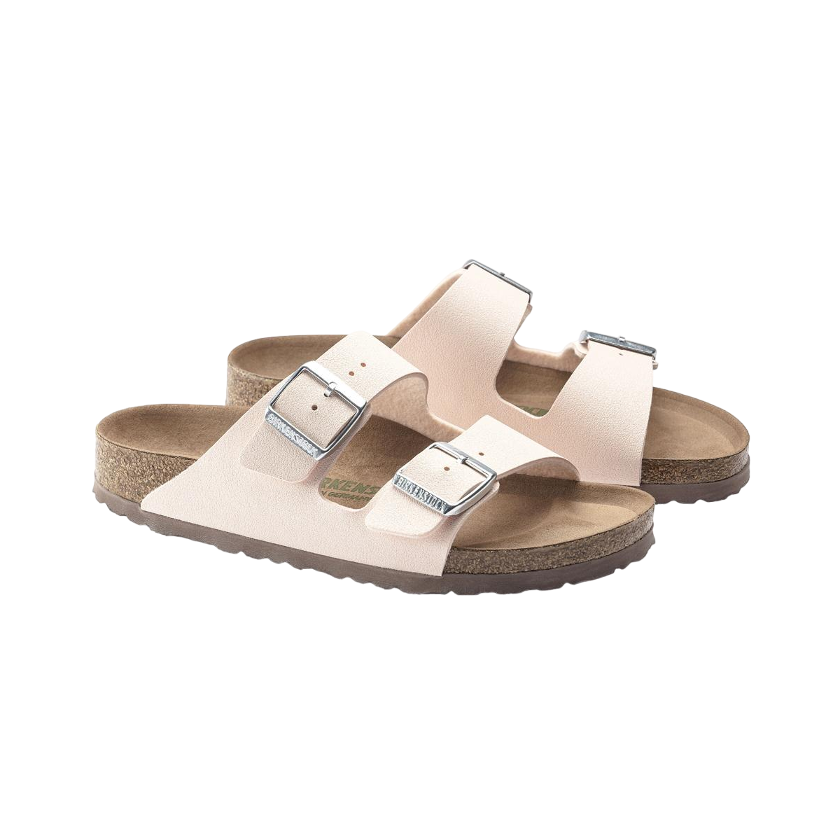 Faux leather sandals BIRKENSTOCK Pink