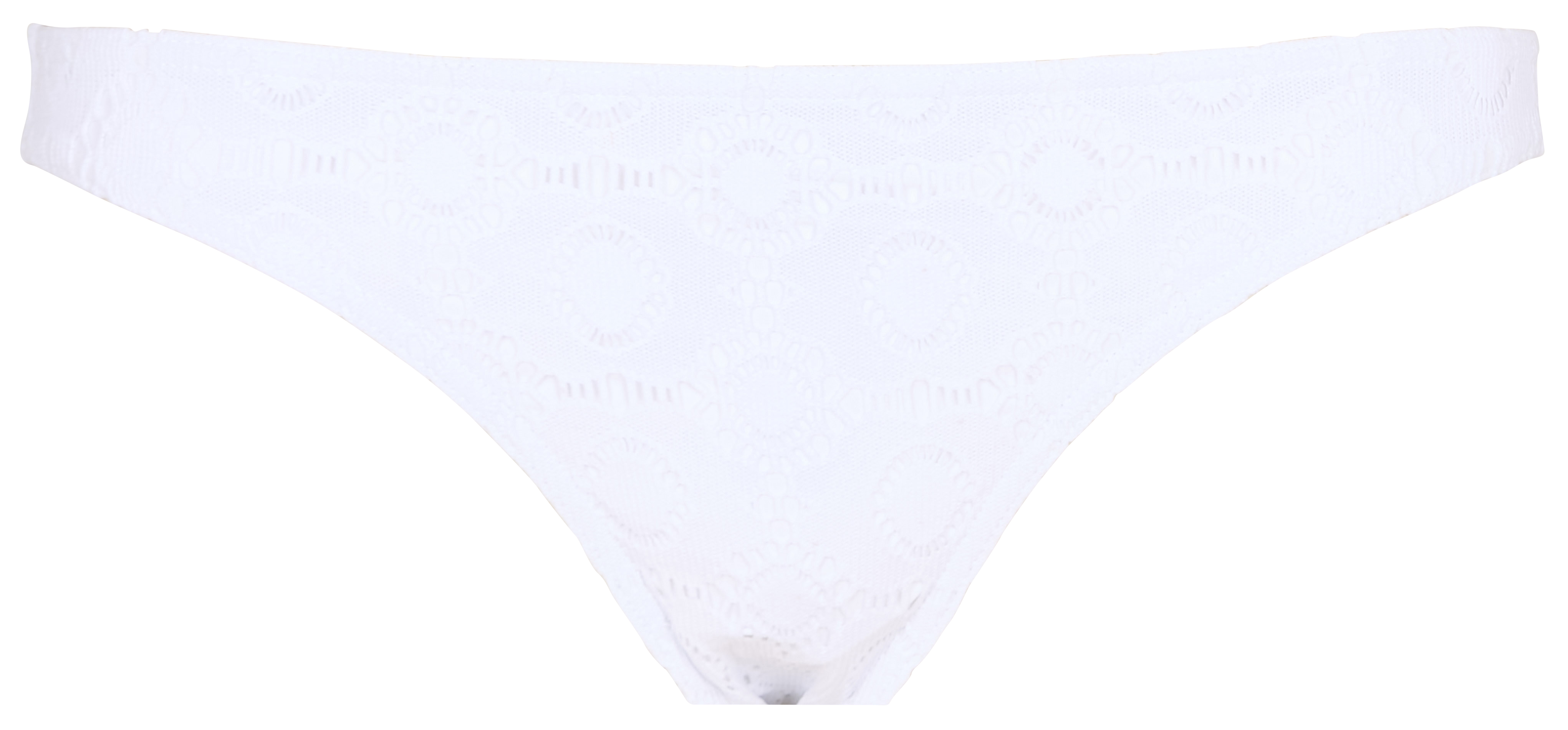 Bas de bikini en crochet BANANA MOON Blanc