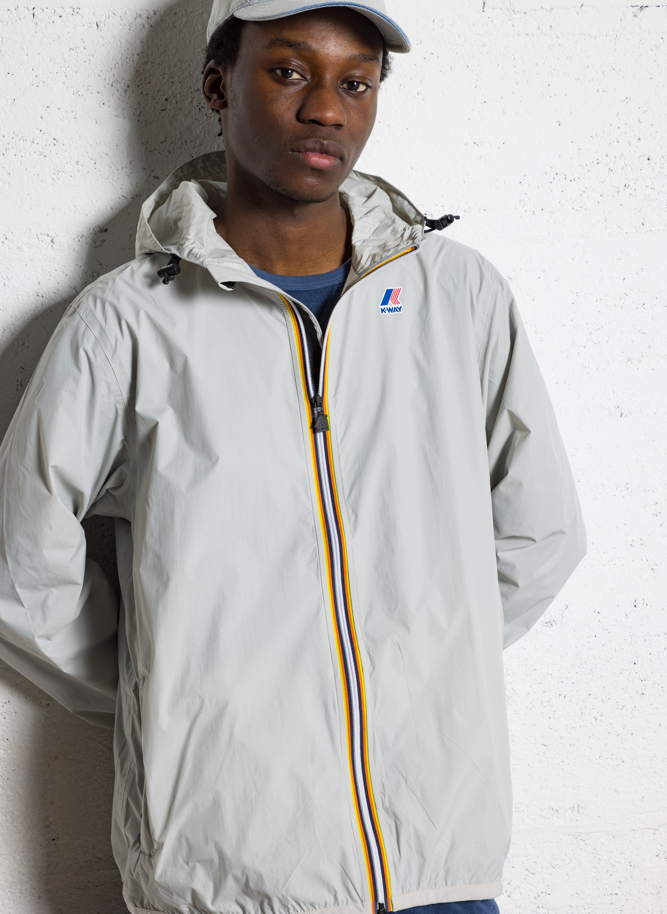 k way blanc homme