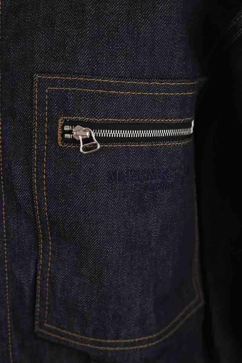 Chemise en coton MAISON KITSUNÉ - Seconde main Bleu