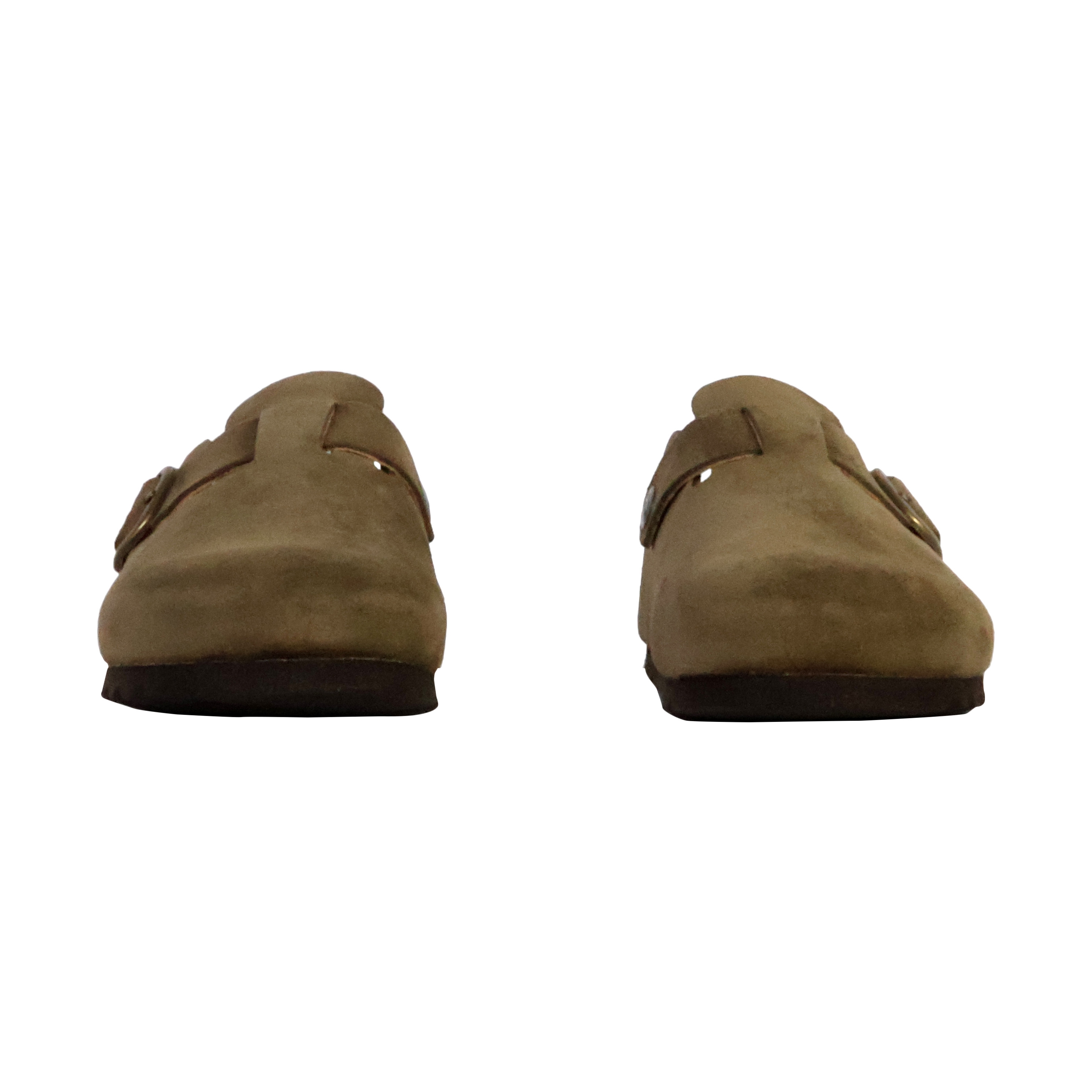 Leather mules Fae SCHOLL Khaki