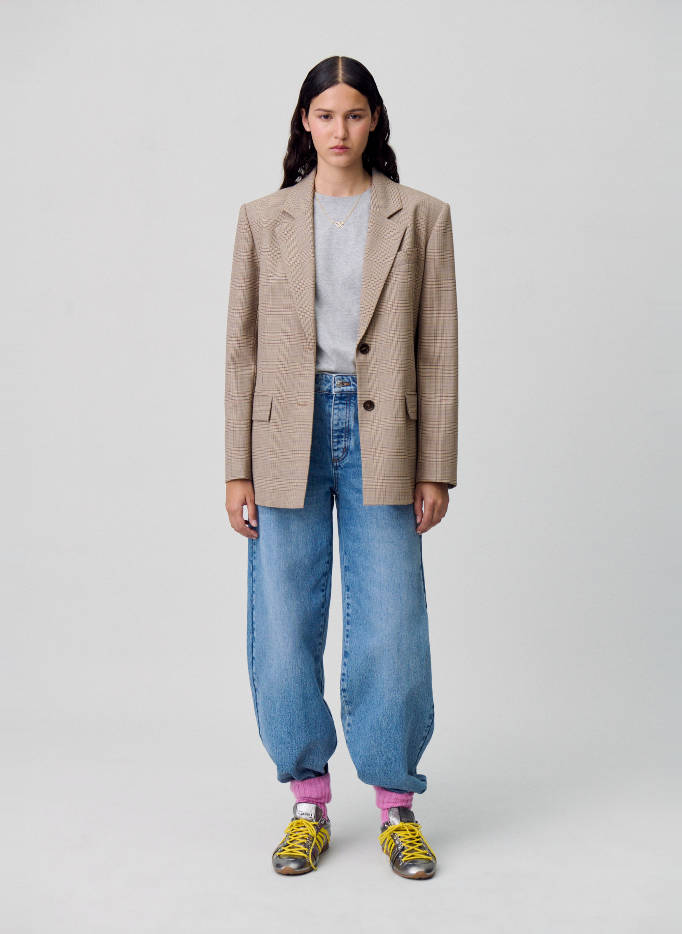 Veste de tailleur à carreaux  CLAUDIE PIERLOT Multicolore