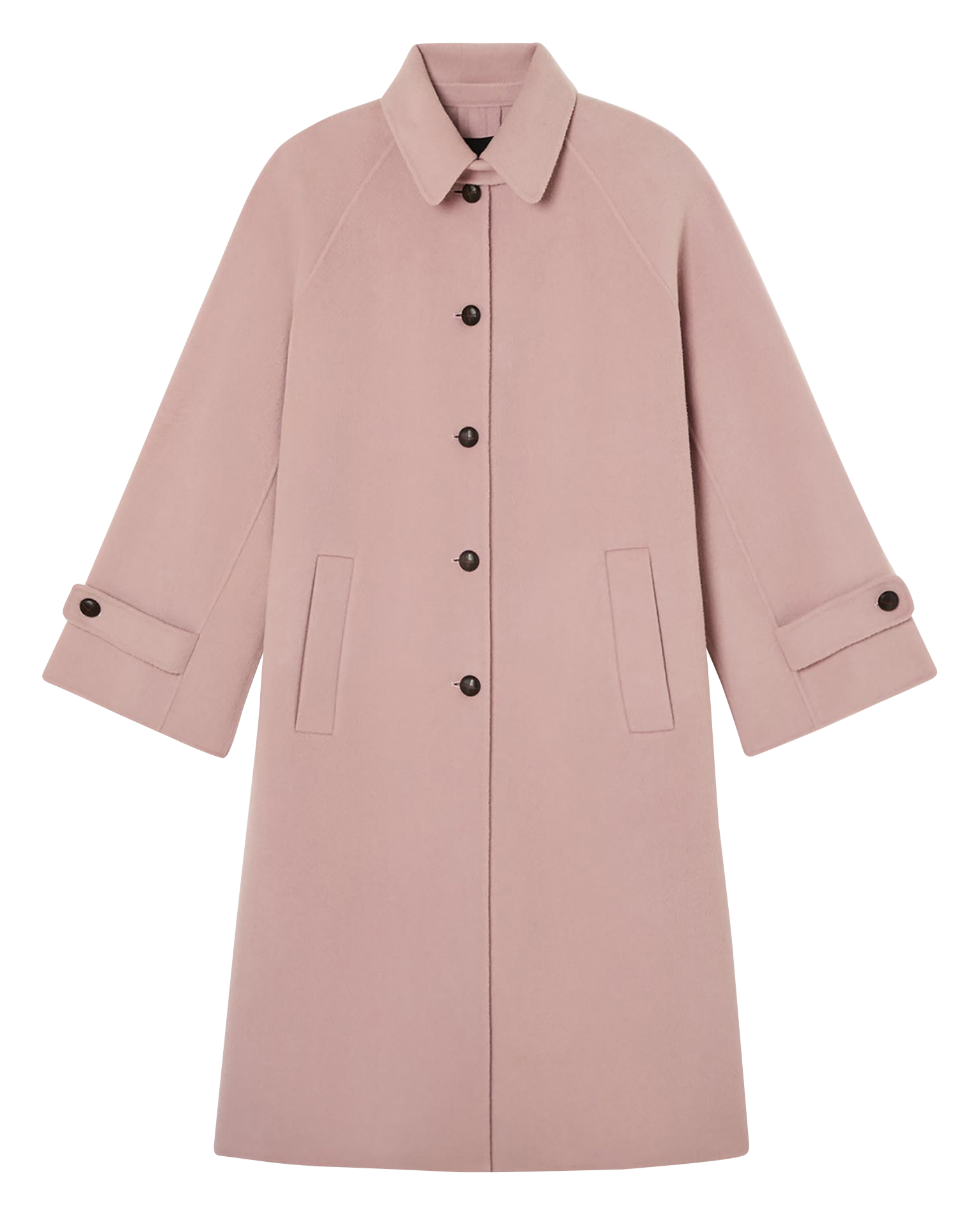 Cappotto collo classico in misto lana TARA JARMON Beige