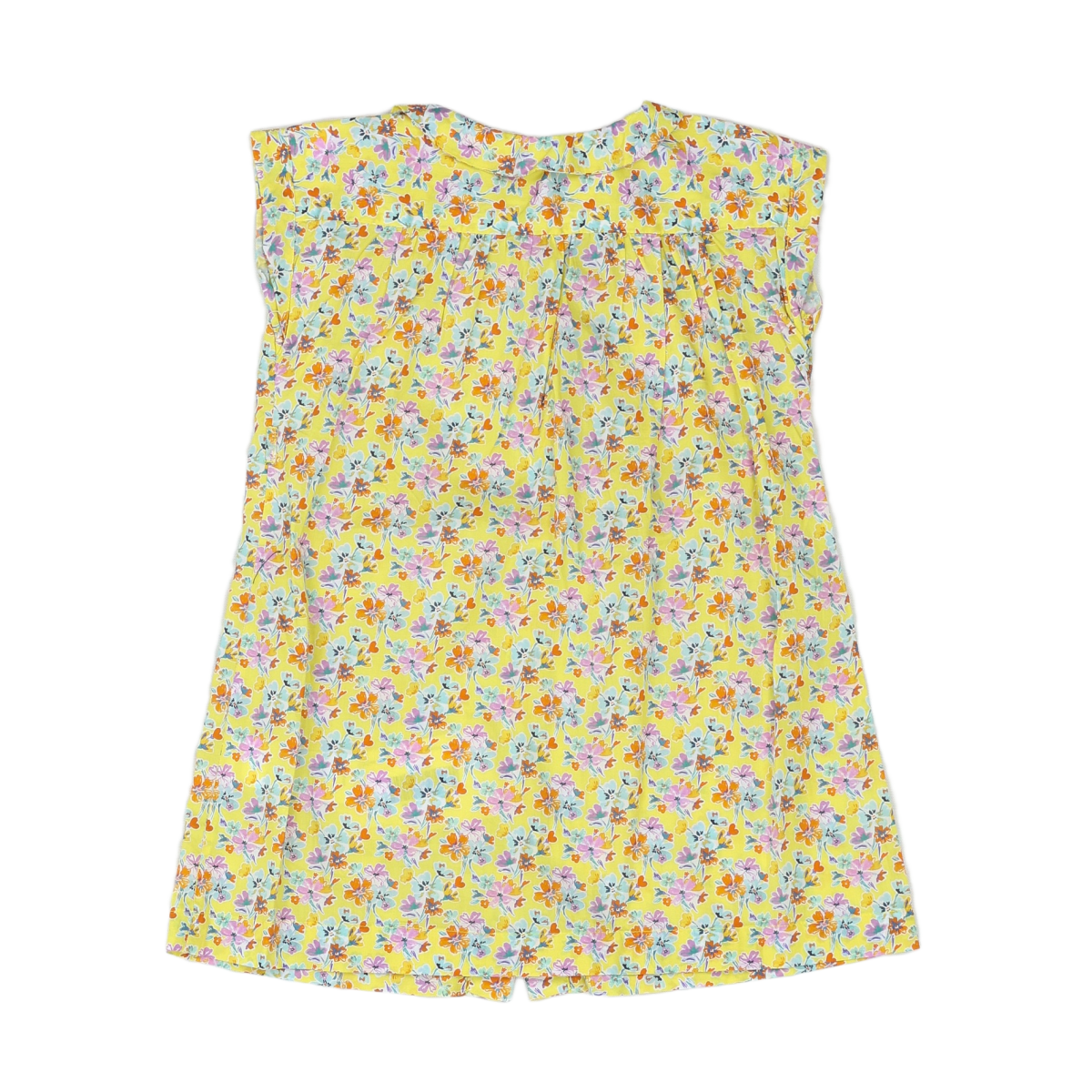 Yellow children's dress - 4 years BONTON - Seconde Main Yellow