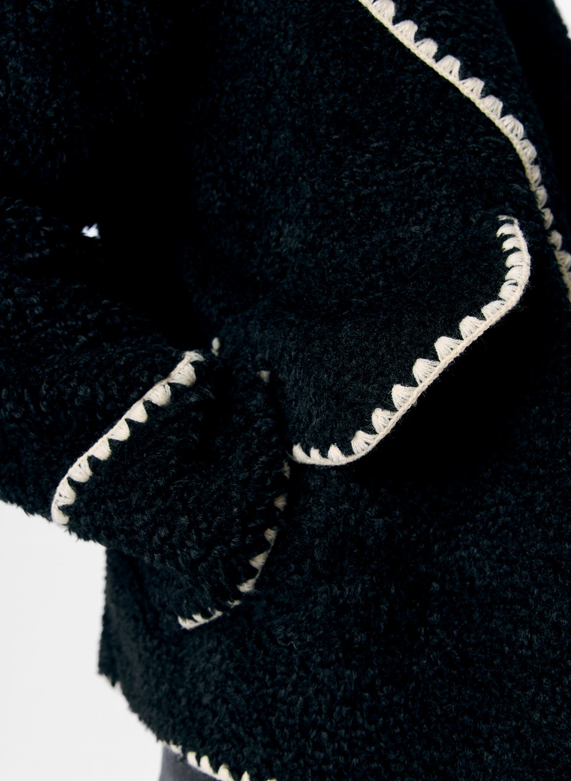 Jas met reverskraag OBJECT Zwart