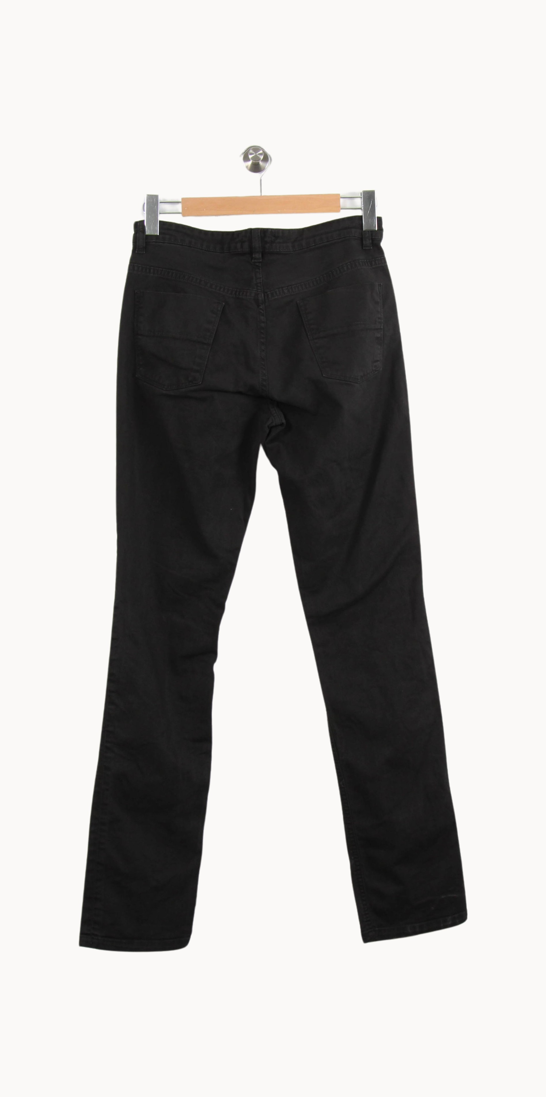 Cropped slim jeans with studs FILIPPA K - Seconde Main Black