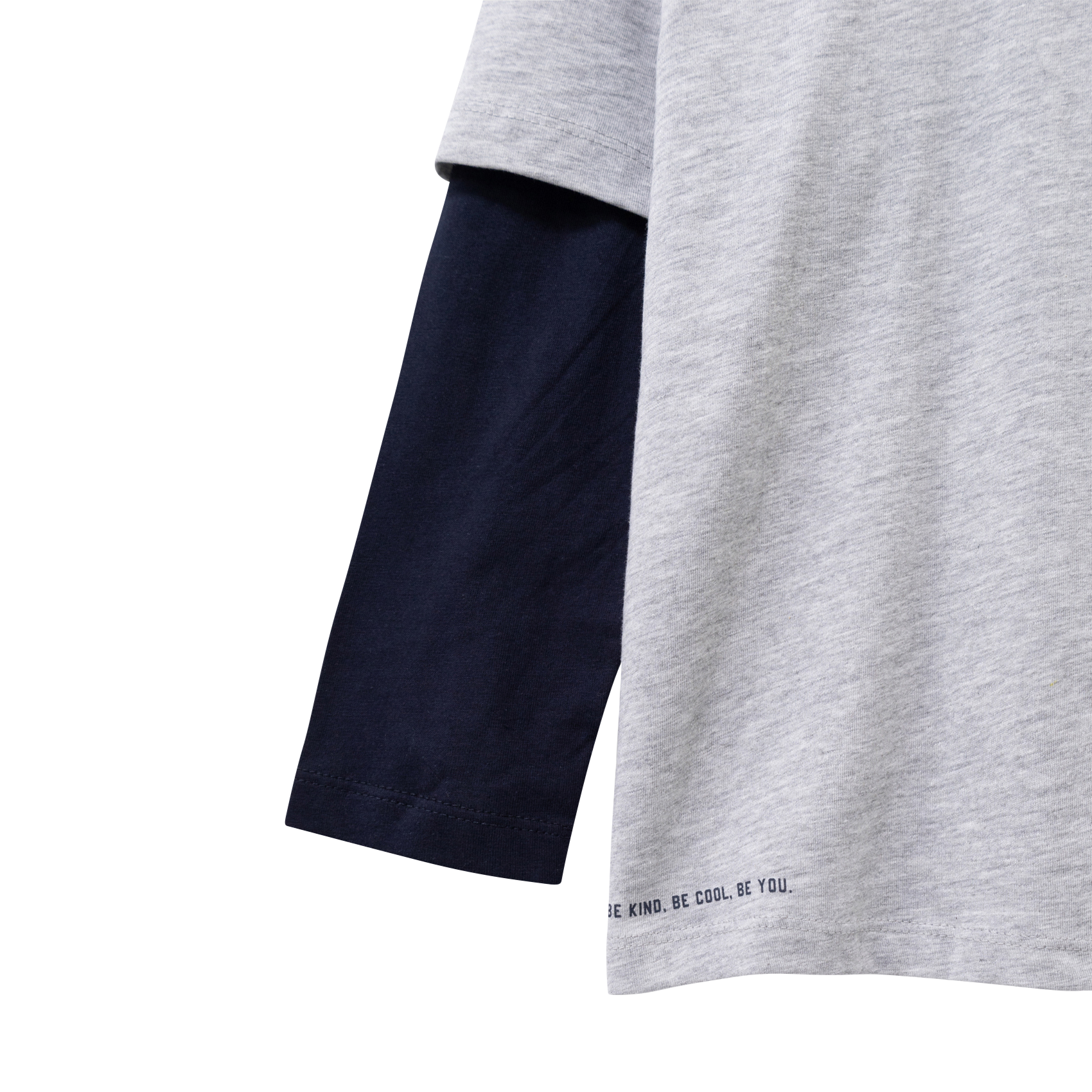 Oversized round-neck cotton T-shirt IKKS JUNIOR Grey