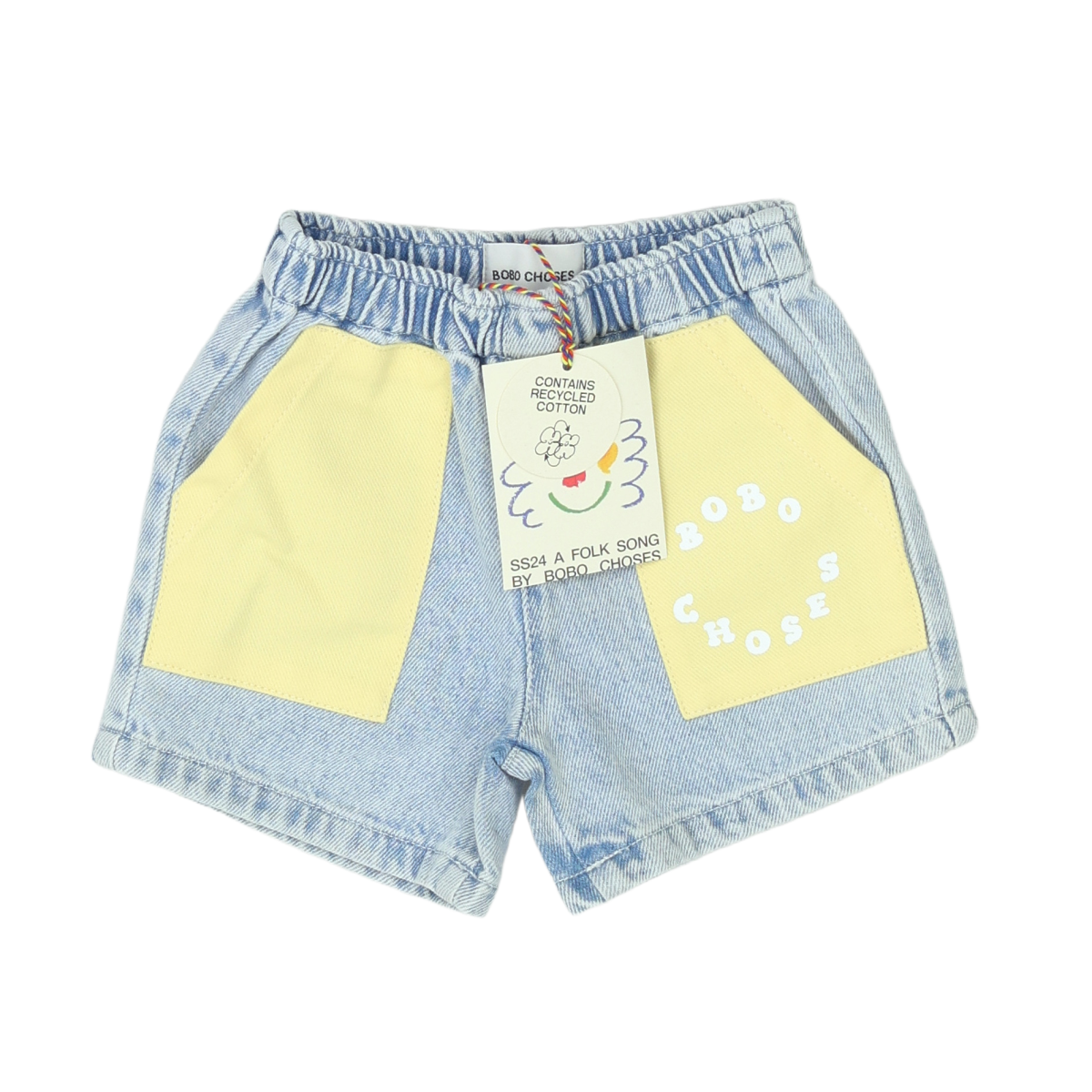 Blue baby shorts - 24 months BOBO CHOSES - Seconde Main Blue