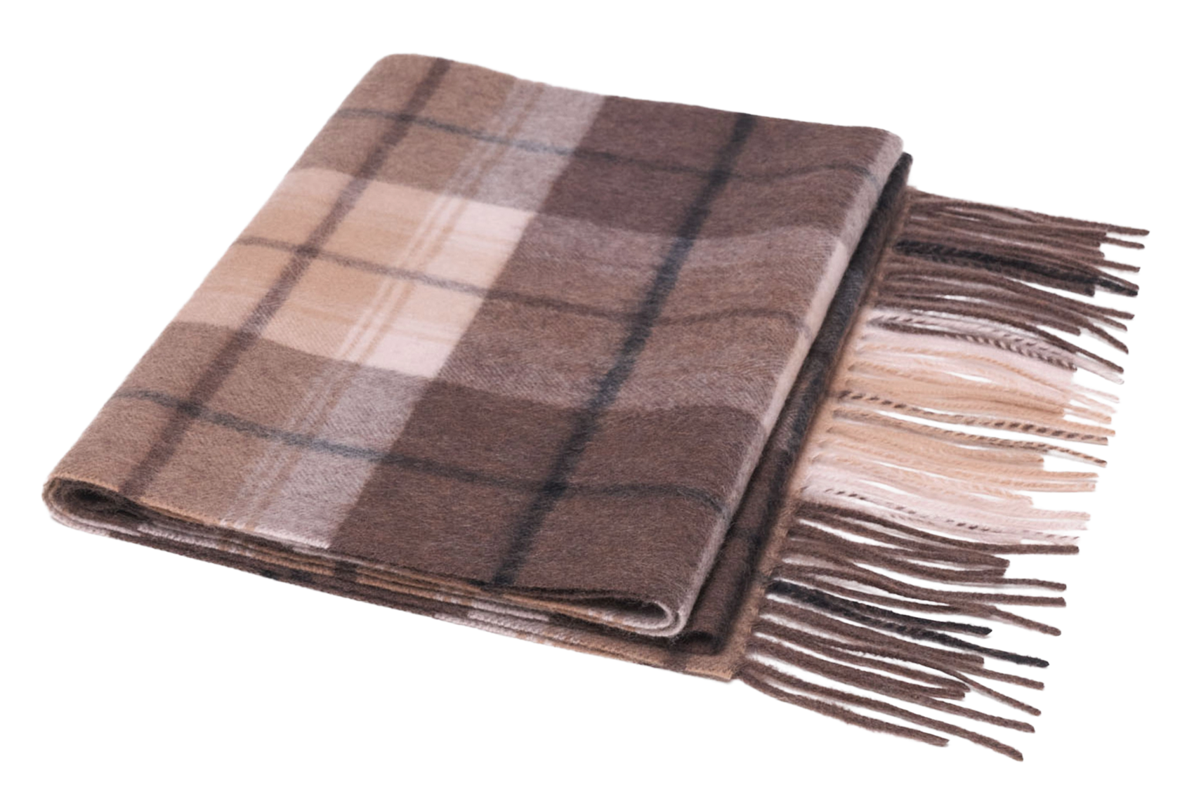 Echarpe en laine mélangée MAJE Marron