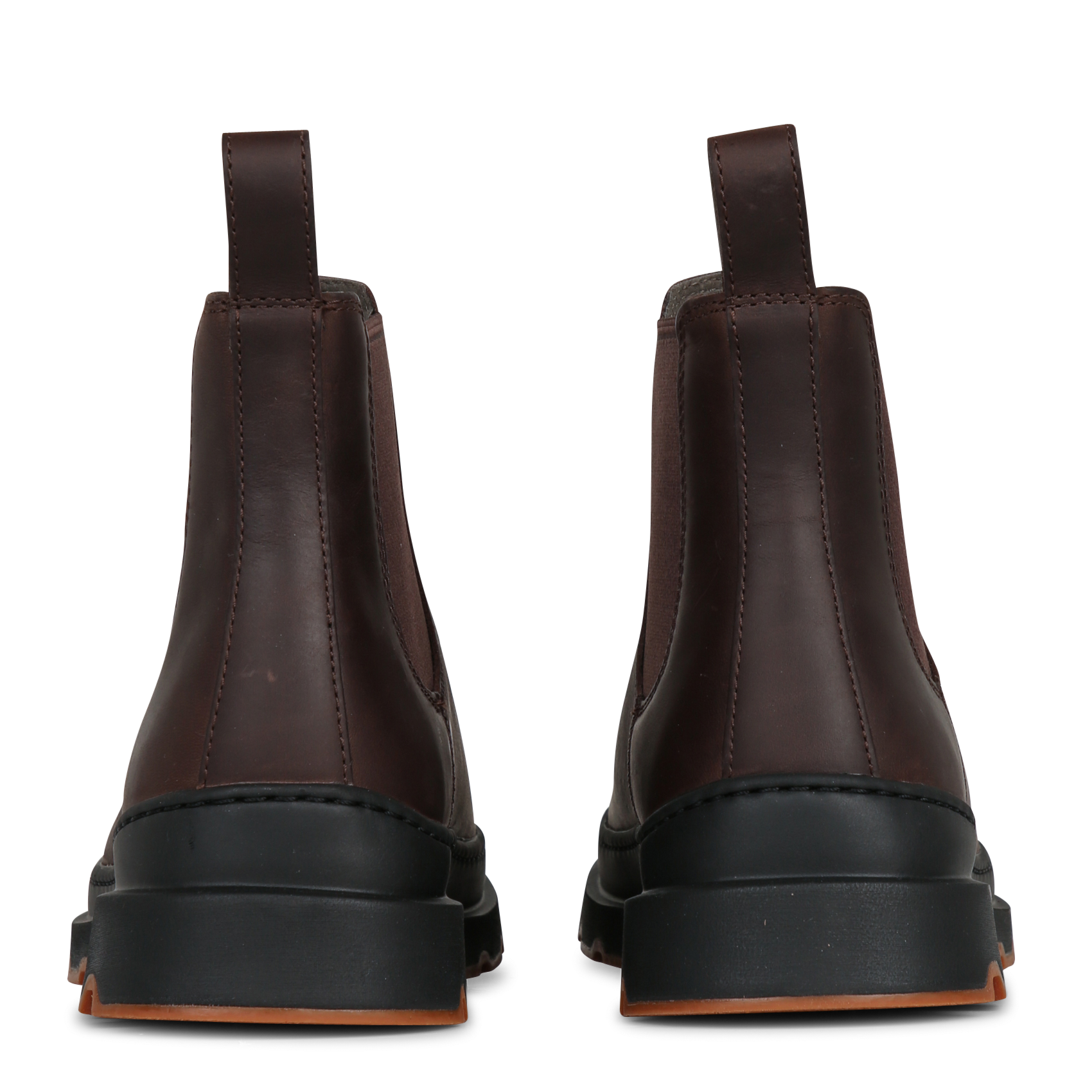 Boots en cuir CAMPER Marron