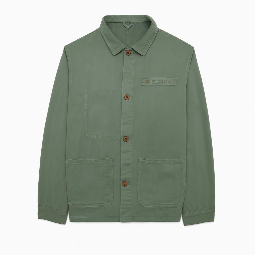 Cotton utility jacket SERGE BLANCO Khaki