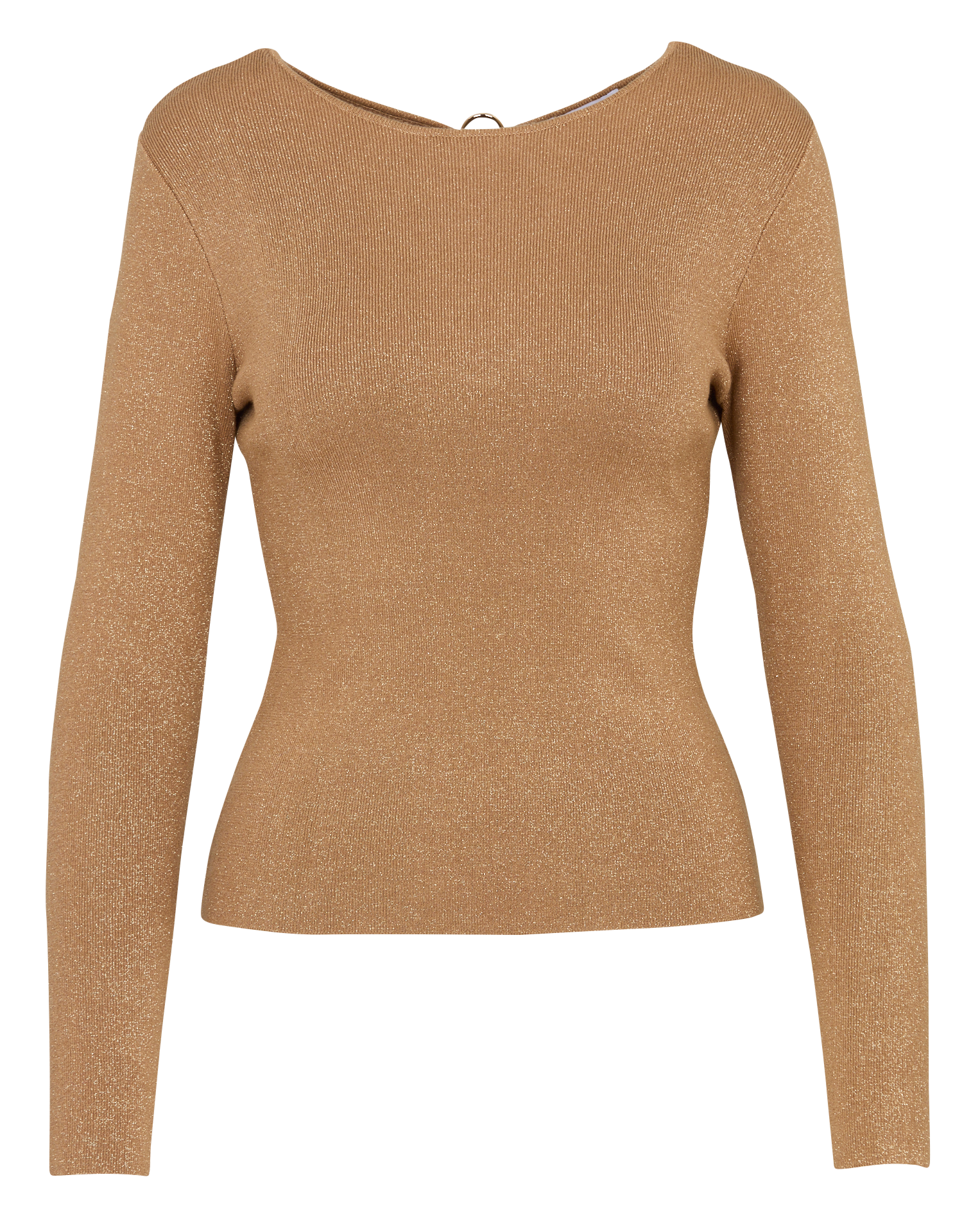 Top met lange mouwen en pailletten KOOKAI Goudkleurig