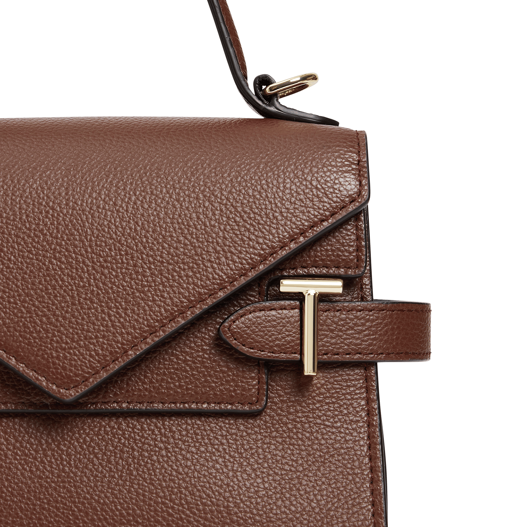 Sac à main en cuir Marron