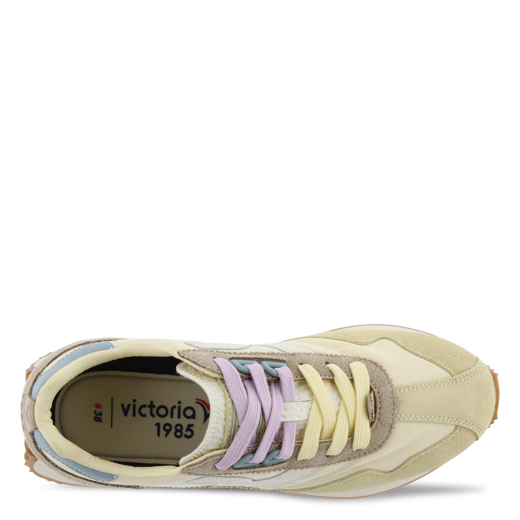 Baskets basses  VICTORIA Jaune