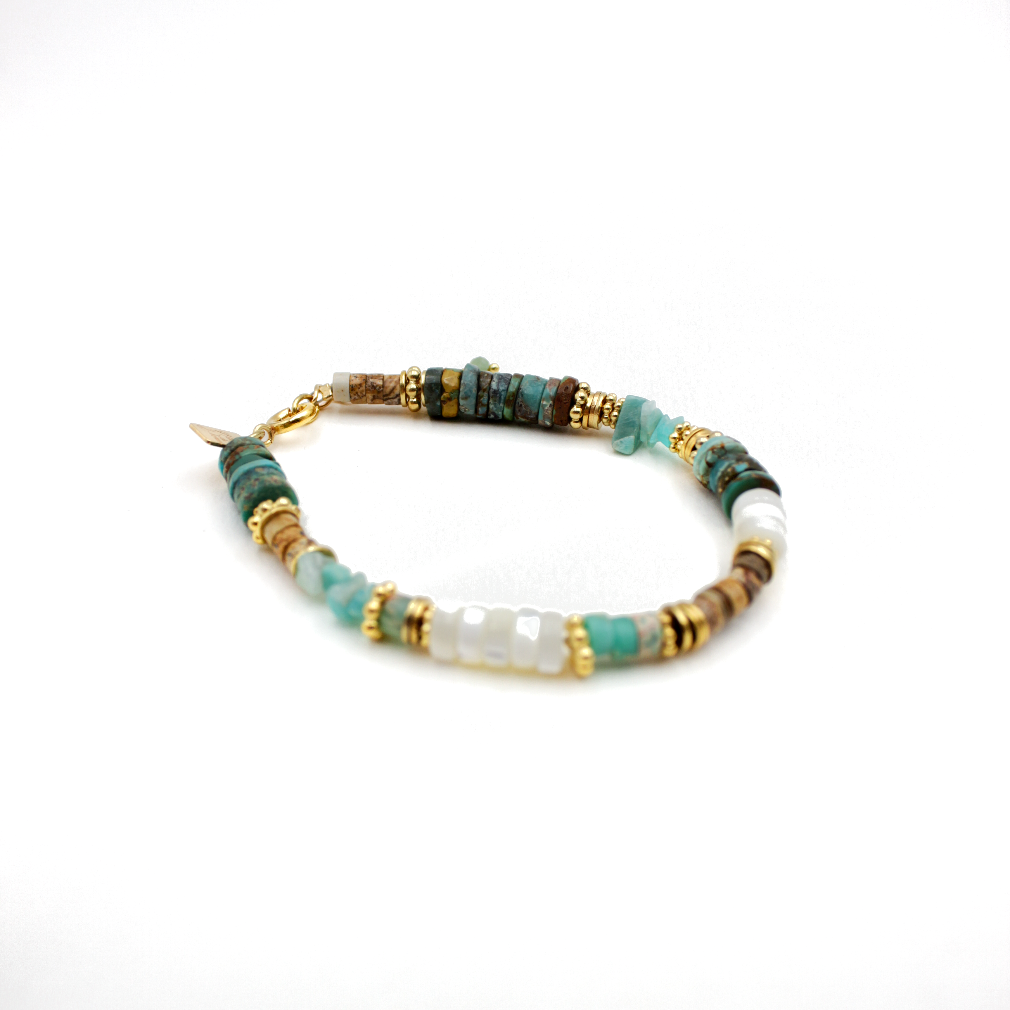 Bracelet heishi - joe L'ATELIER DES DAMES Doré