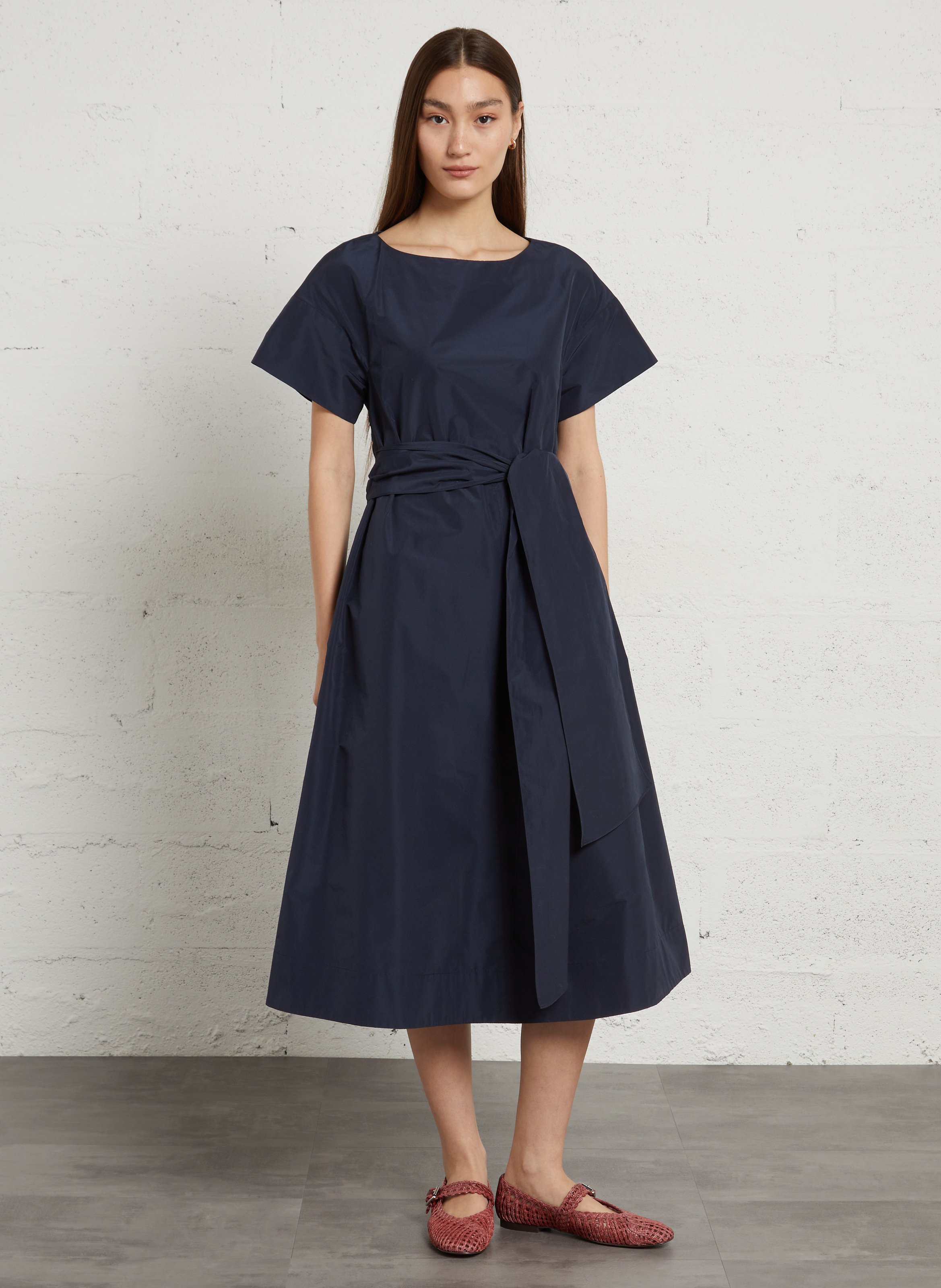 Ballerines en raphia BIBI LOU Rouge