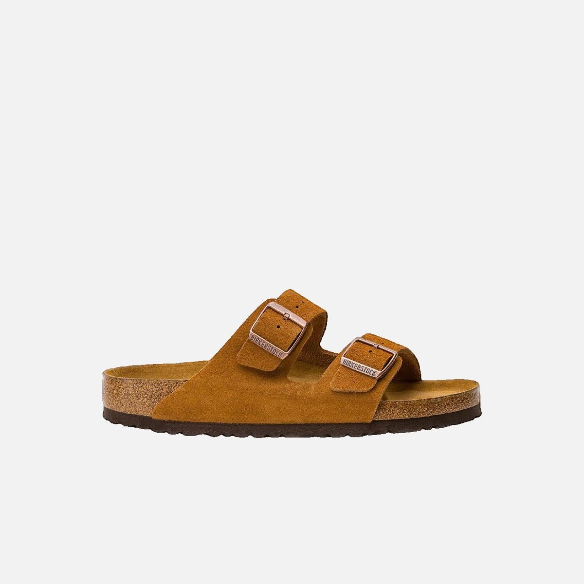 Arizona flat sandals BIRKENSTOCK Brown