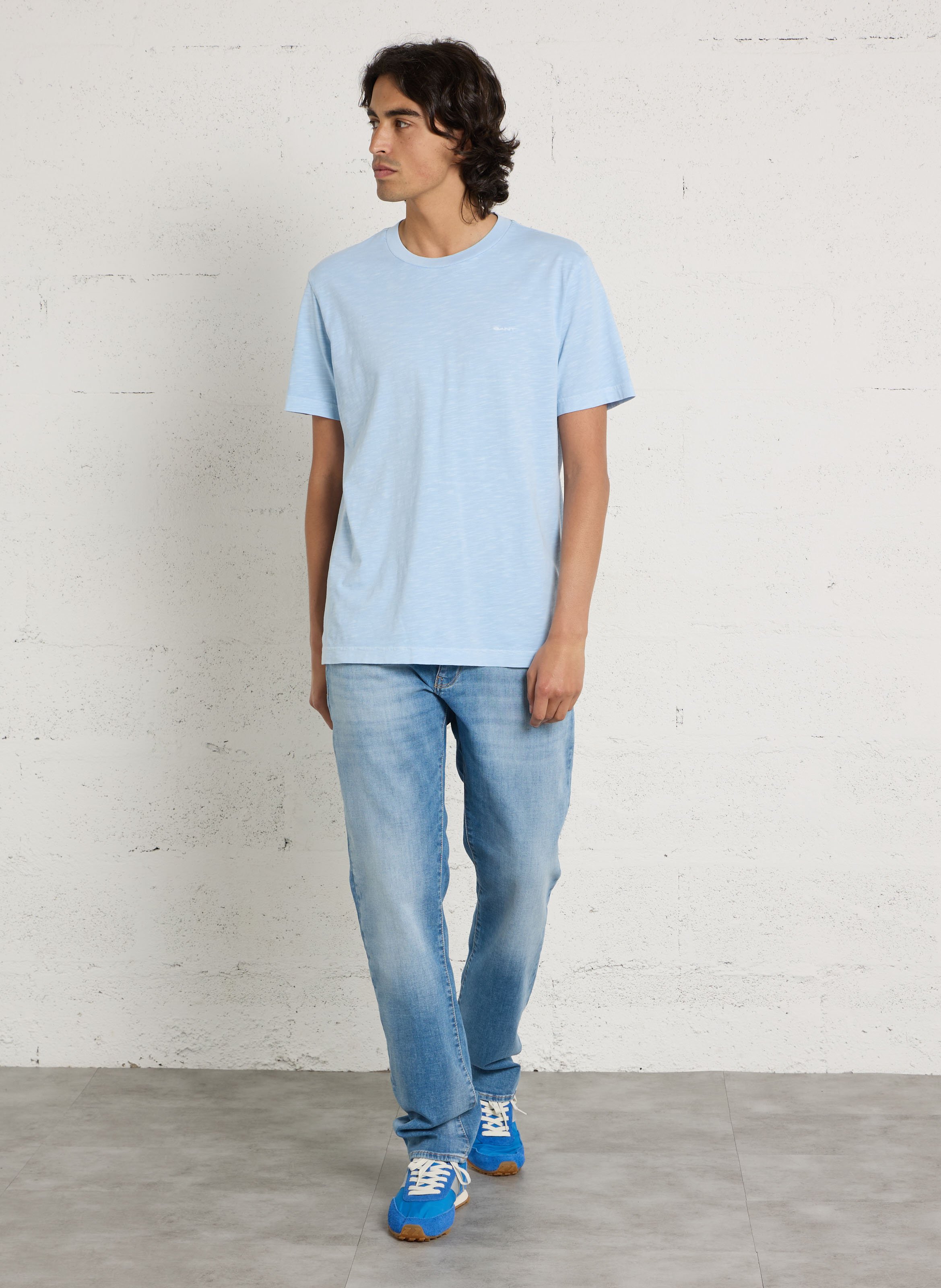 Gerade geschnittene Jeans LE TEMPS DES CERISES Blau