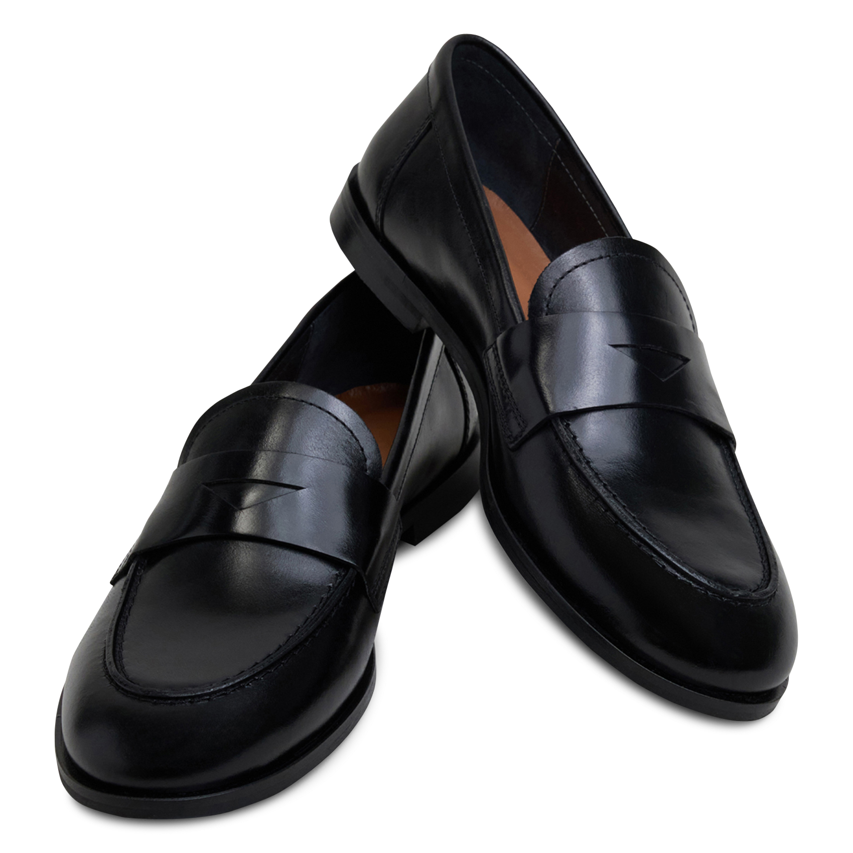 Mocassins en cuir JONAK Noir