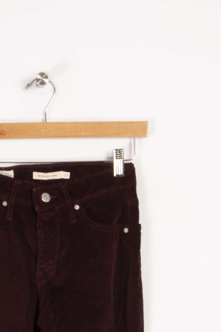 Pants LEVI'S - Seconde main Red